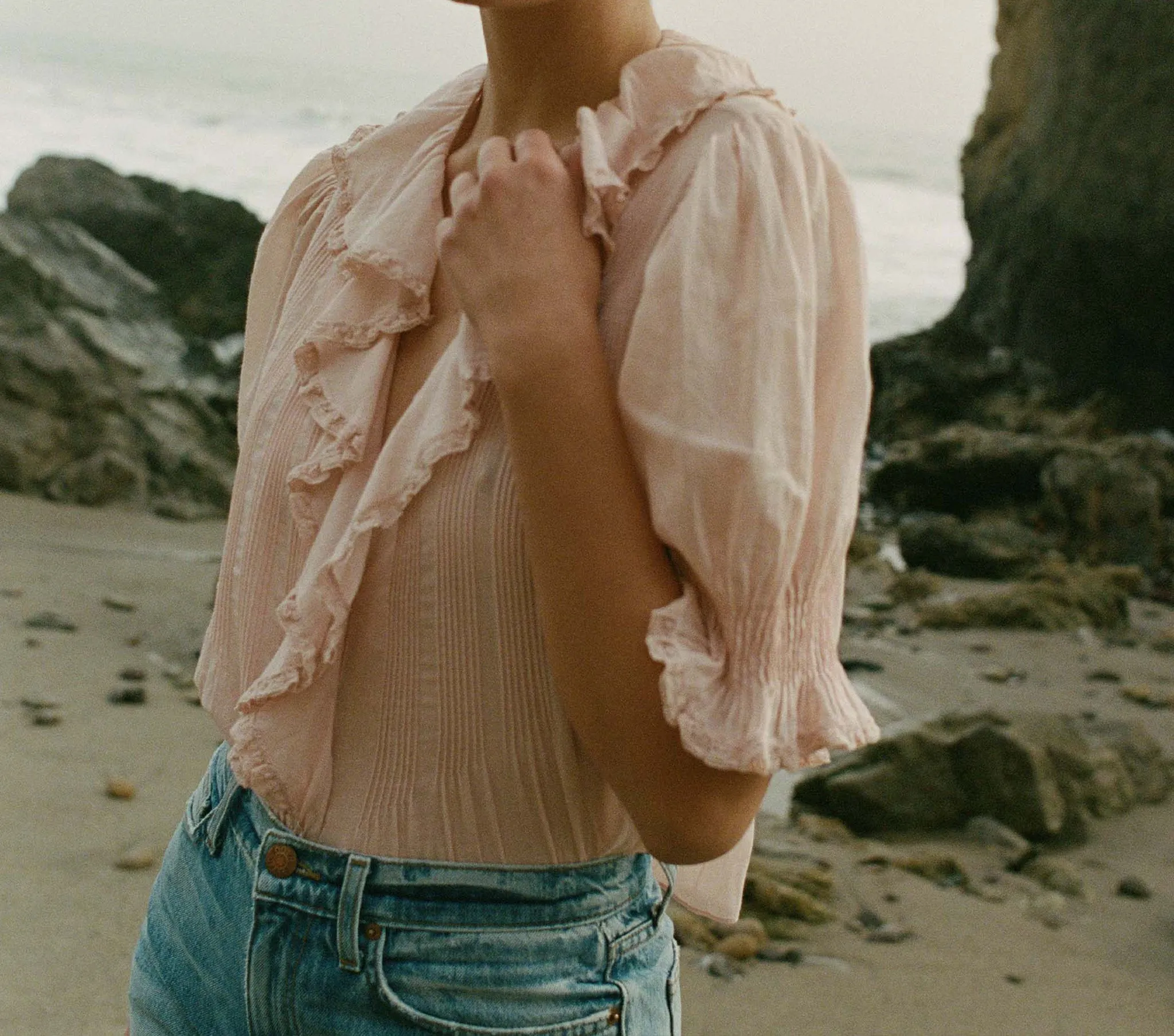 HENRI TOP -- BLUSH sold by Doen product image thumbnail 4