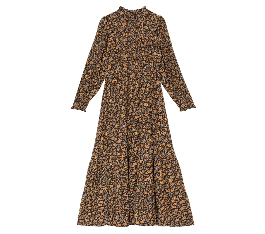 HMD -- ILIANA DRESS -- NEUTRE JARDIN DE PAPILLONS sold by Doen