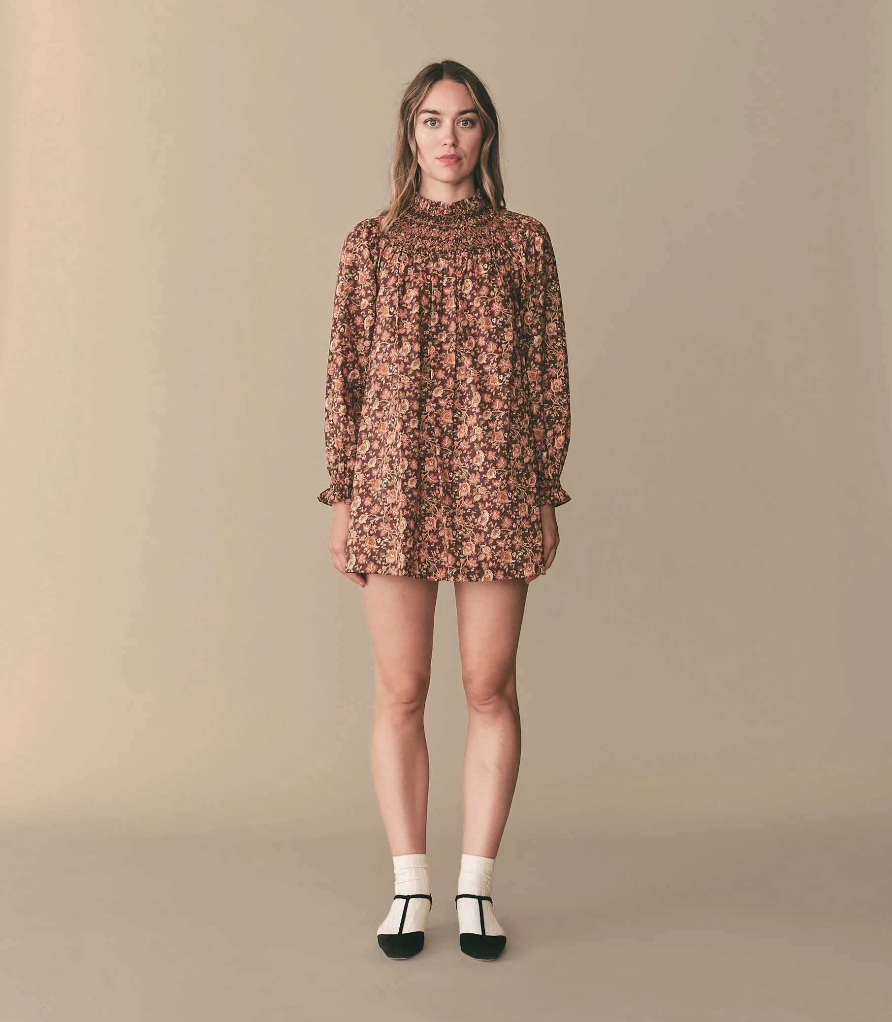 IDALIE DRESS -- MULBERRY VINE FLORAL sold by Doen