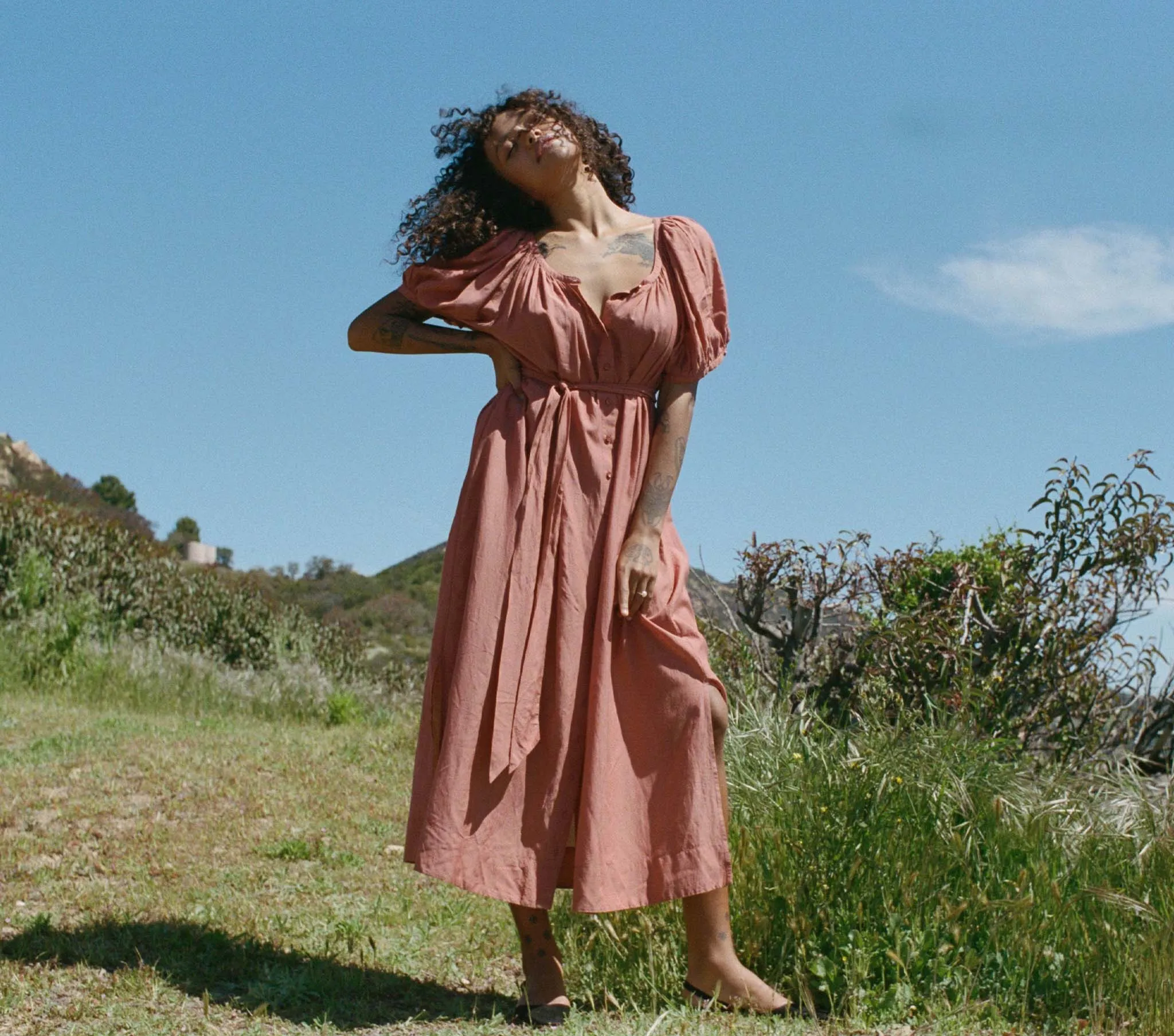 ワンピース THEREDTHEEAD S bicolor knit dress HMD -- JUNO DRESS -- TIERRA | Parallel