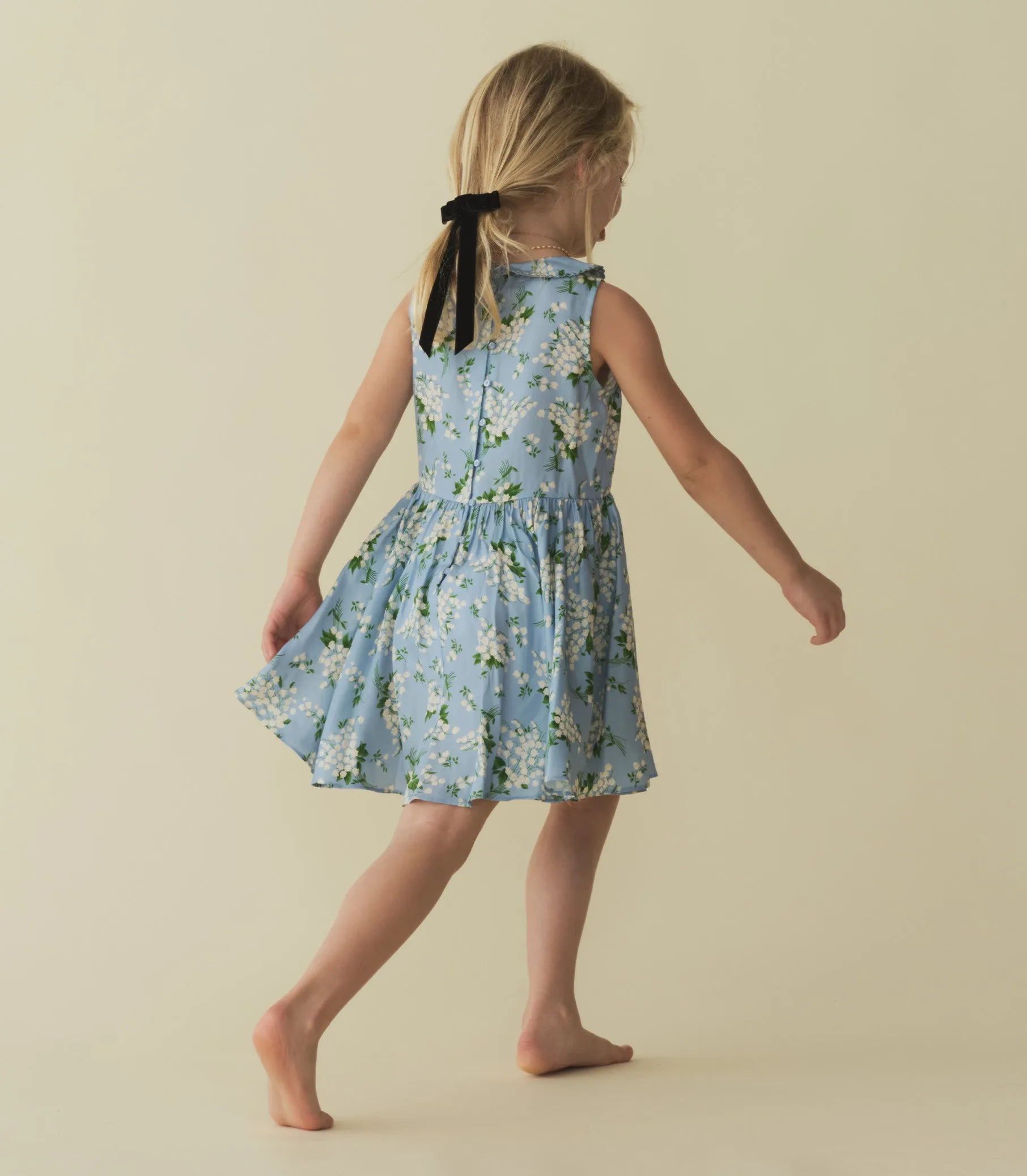LIBBY DRESS -- SKY MAY BELL FLORAL sold by Doen product image thumbnail 3