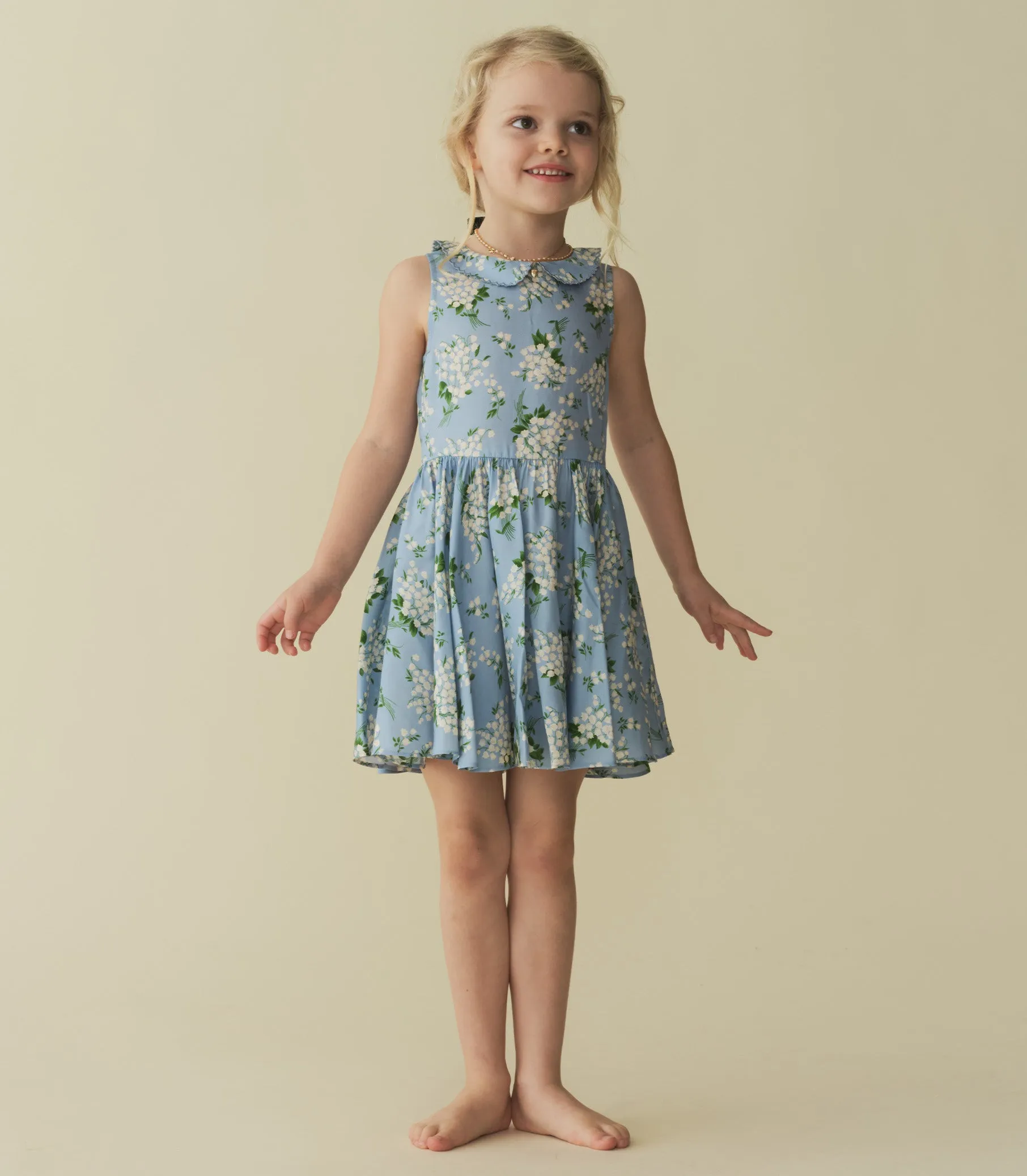 LIBBY DRESS -- SKY MAY BELL FLORAL sold by Doen product image thumbnail 2