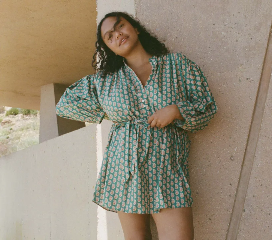 HMD -- OPAL DRESS -- SUNRISE PAISLEY sold by Doen