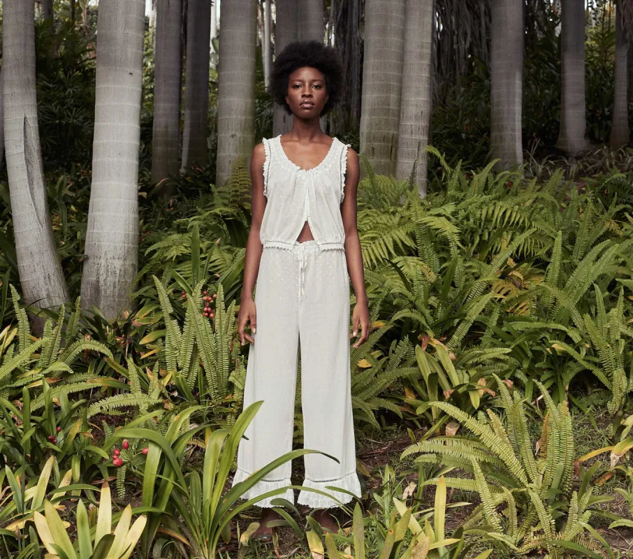 HMD -- THUMBELINA PANT -- SALT sold by Doen