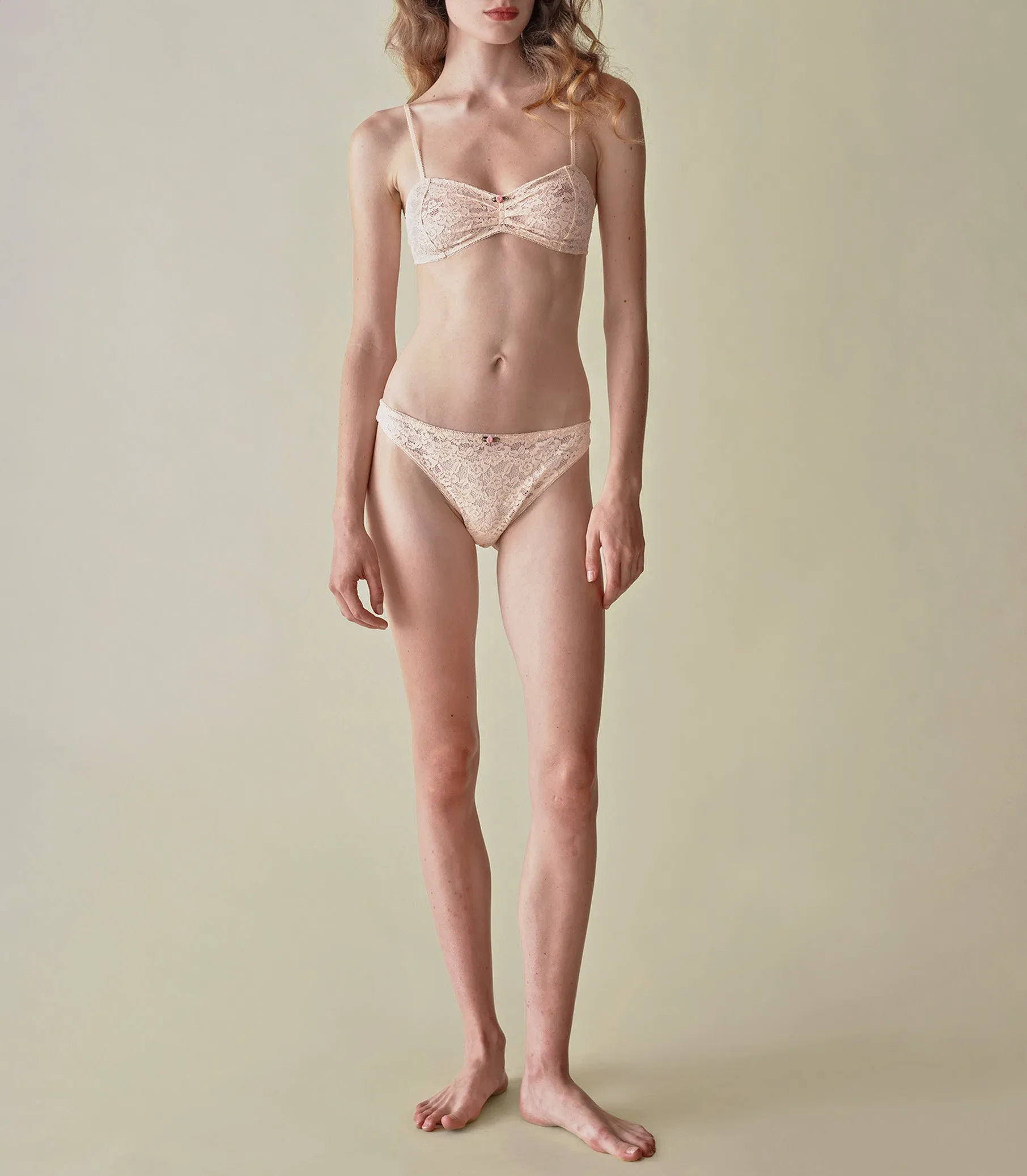 ALICIA BRALETTE -- CAMEO PINK sold by Doen product image thumbnail 2