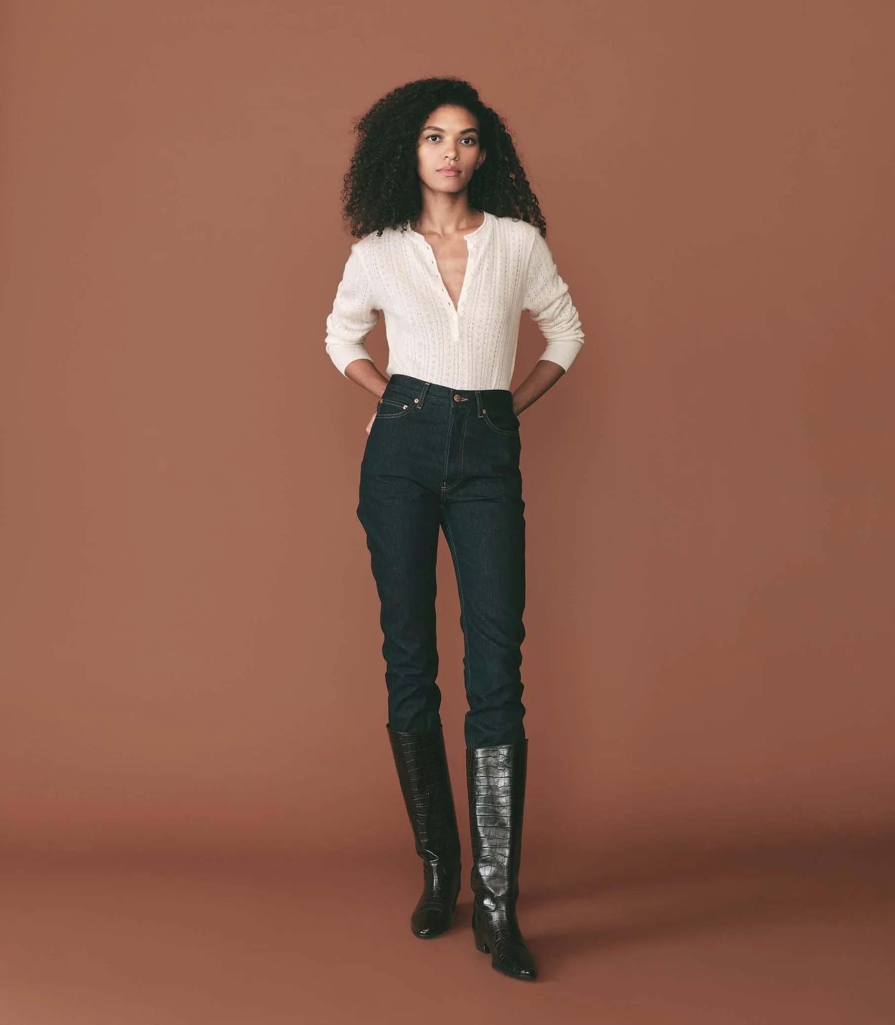 HMD -- JOSINE HENLEY -- IVORY sold by Doen product image thumbnail 2