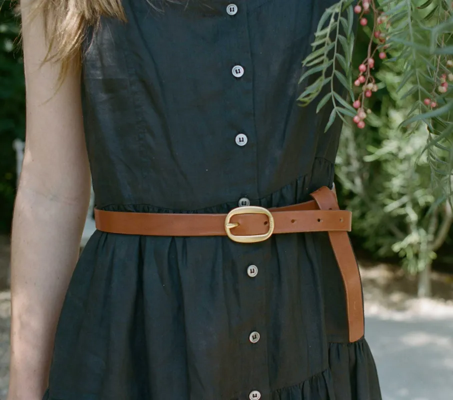 HMD -- PERTH BELT -- COGNAC sold by Doen