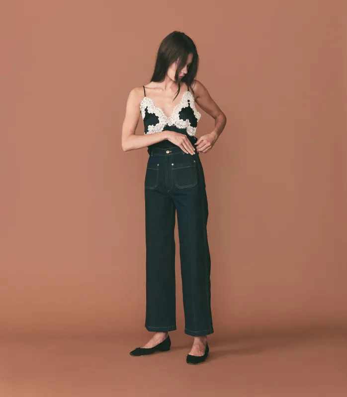 NEWPORT JEAN -- RINSE WASH made by Doen