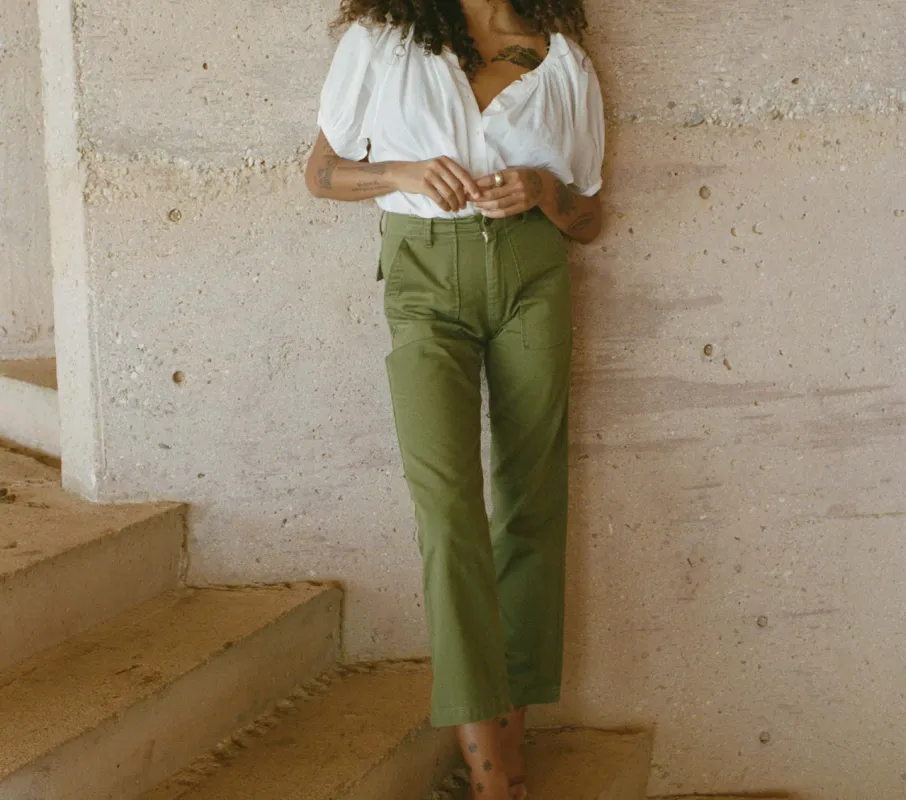 HMD -- WILDER PANT -- PINE sold by Doen