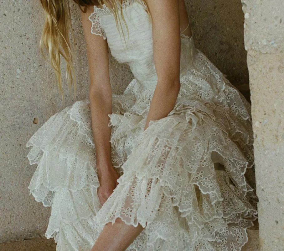 HMD -- FORSYTHIA DRESS -- MAGNOLIA sold by Doen