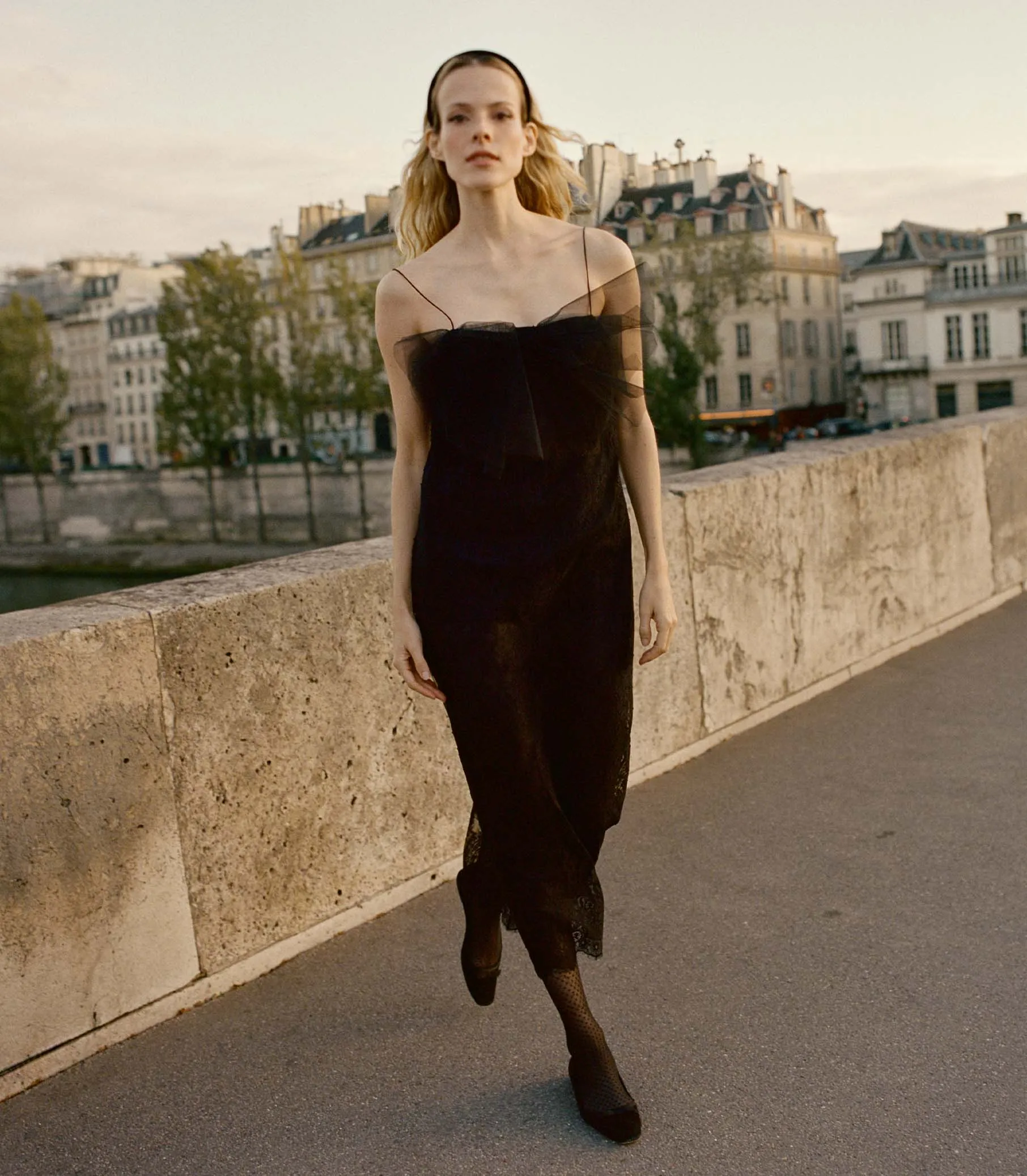 AURINA DRESS -- BLACK sold by Doen product image thumbnail 3