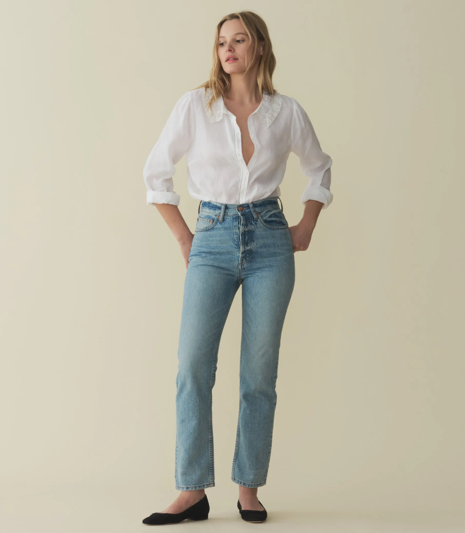 KELSA TOP -- SALT sold by Doen product image thumbnail 2