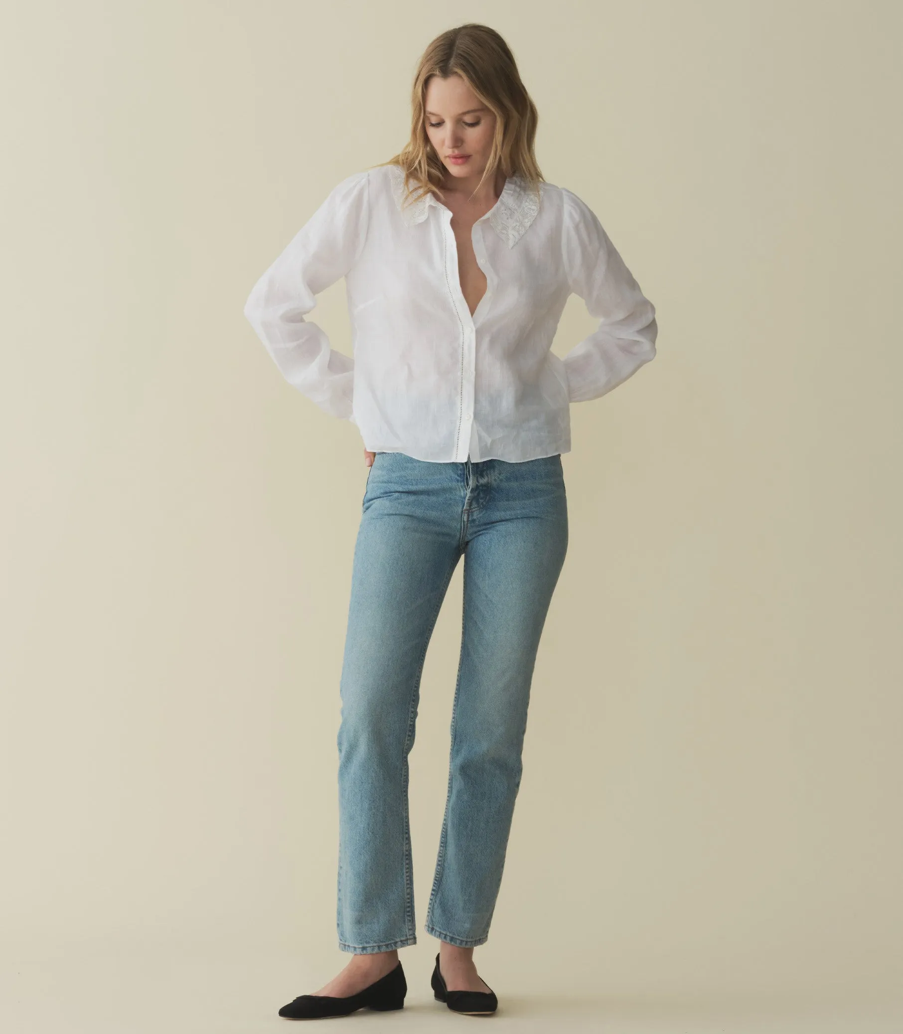 KELSA TOP -- SALT sold by Doen product image thumbnail 3