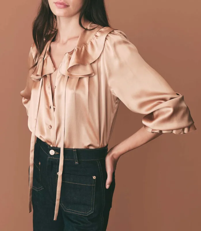 HMD -- SOLANGE TOP -- BEECHWOOD sold by Doen