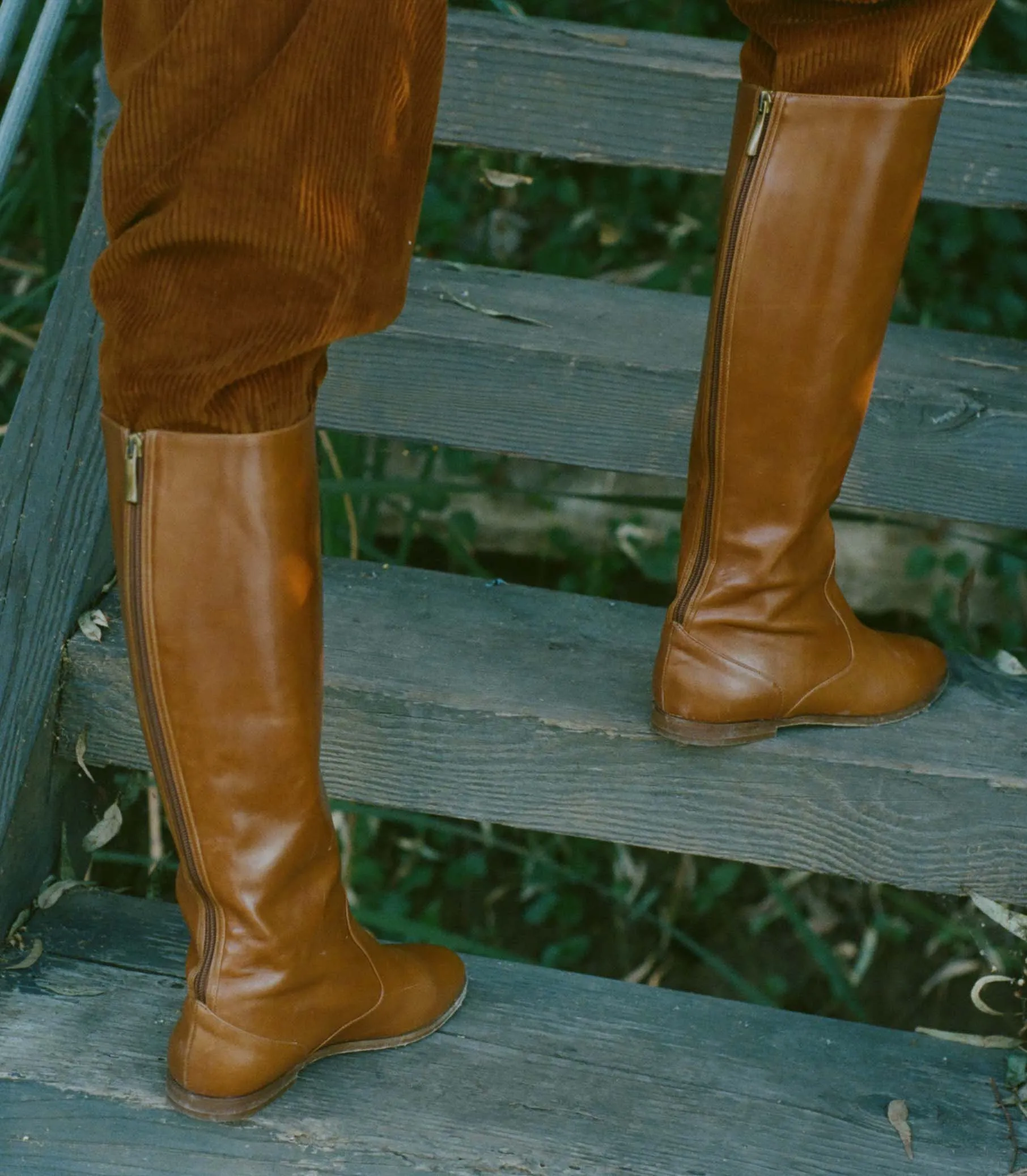 ILLARIA RIDING BOOT -- WHISKEY POLISHED CALF sold by Doen product image thumbnail 2