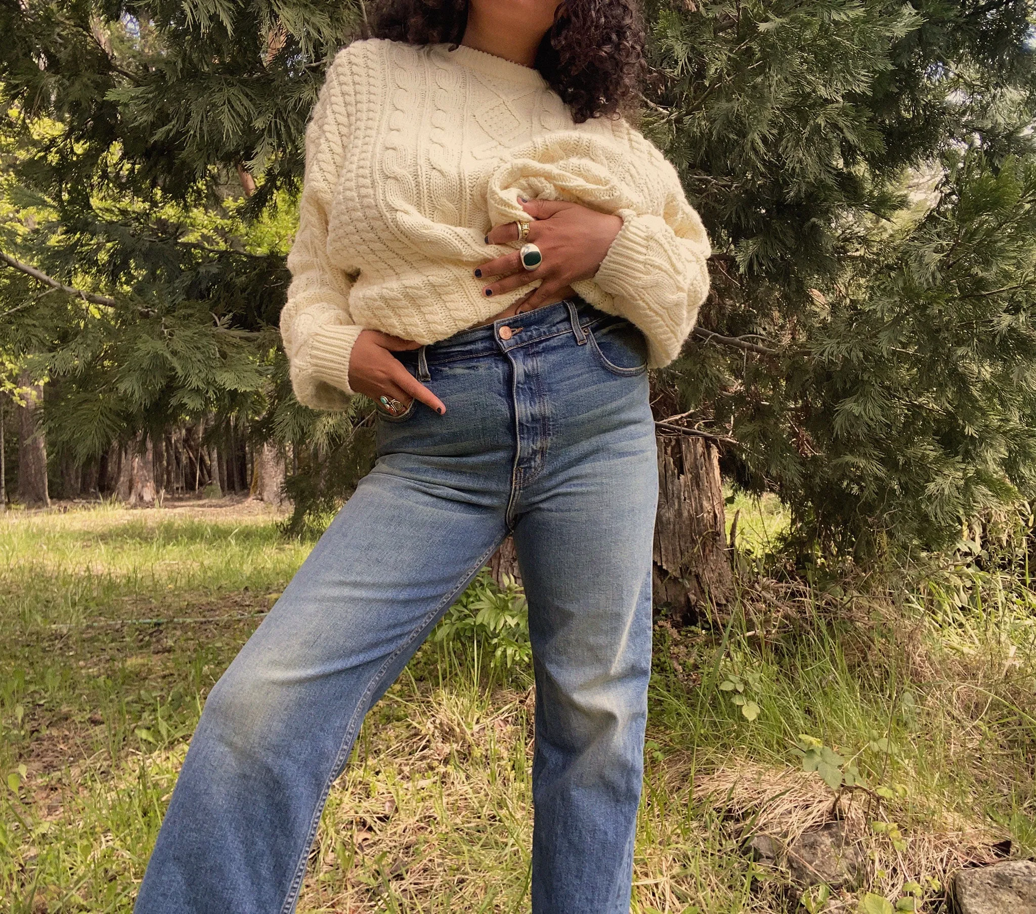 DRONME JEAN -- CASCADE WASH sold by Doen