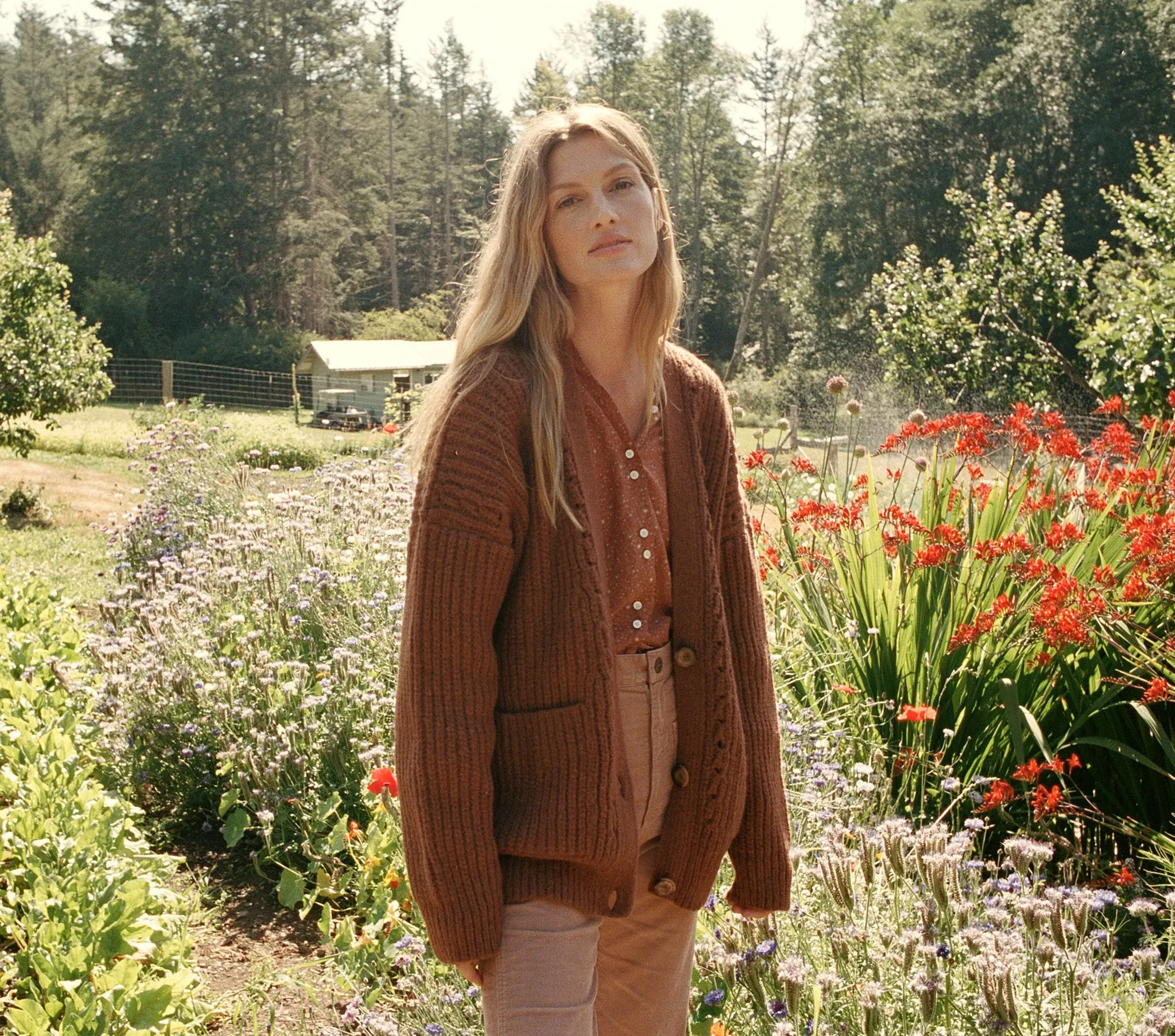 HMD -- ROSE TOP -- TAMARILLO PRAIRIE PAISLEY sold by Doen product image thumbnail 4