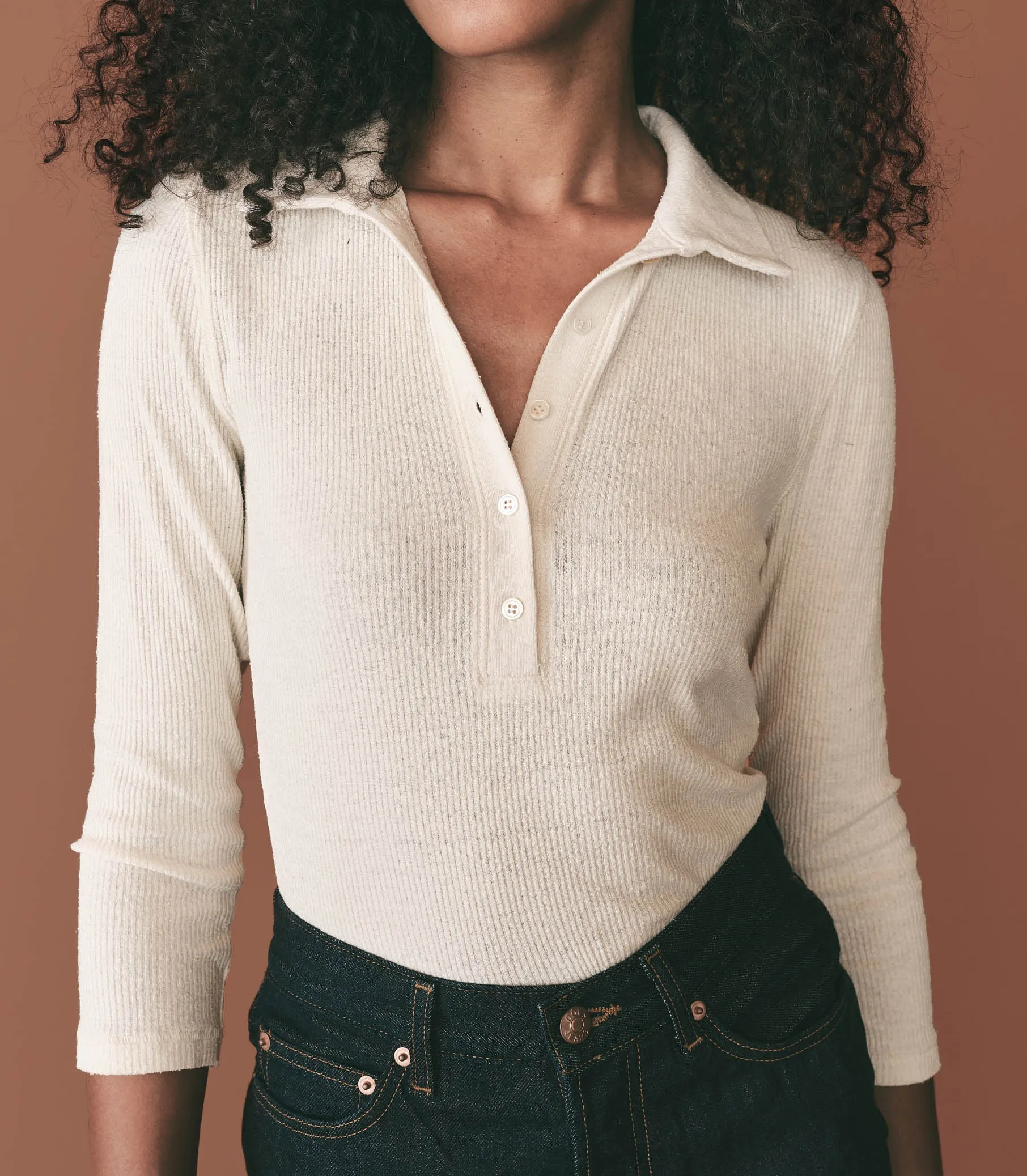 ADOUR TEE -- CREAM sold by Doen