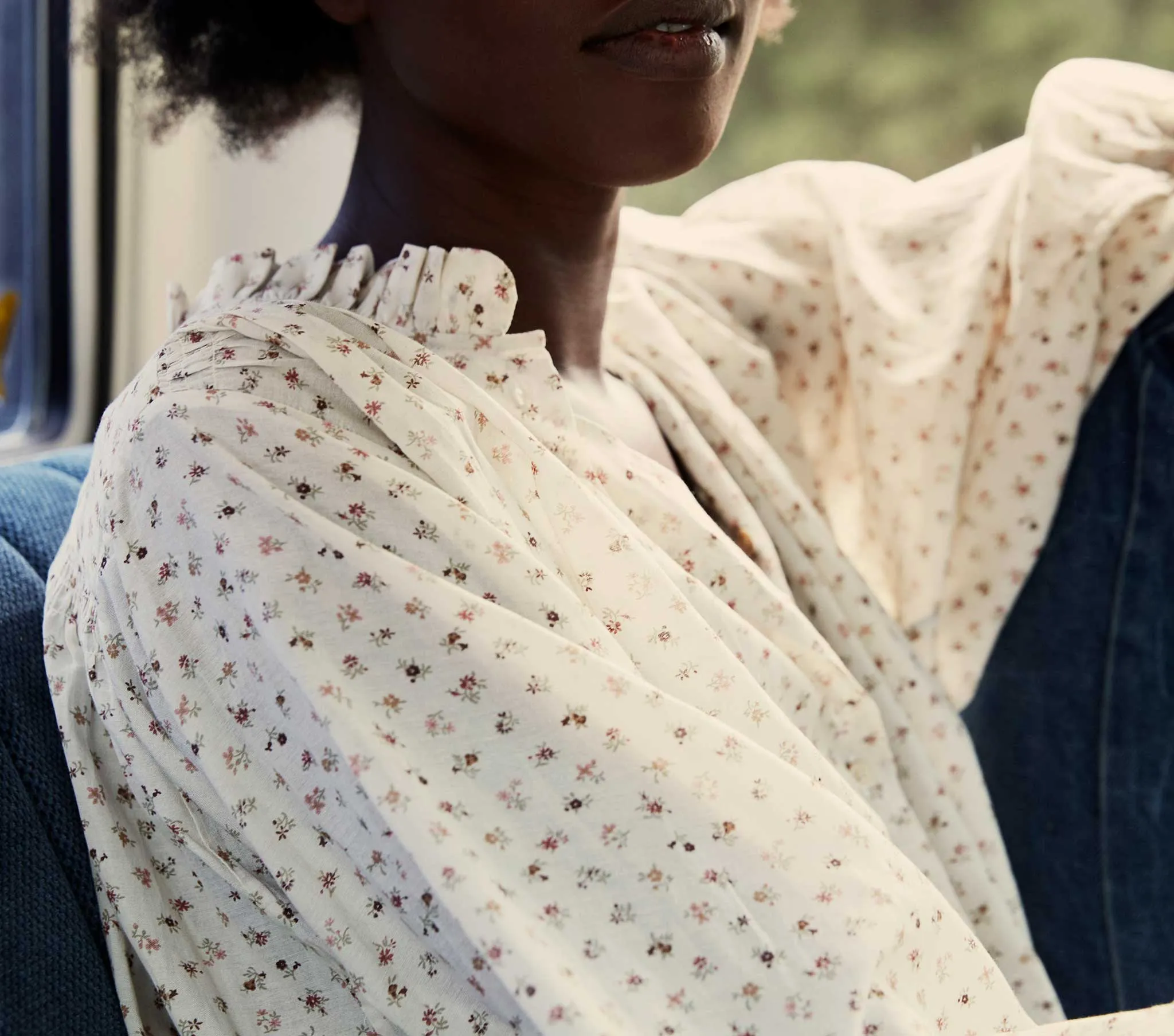 HMD -- ROSE TOP -- CREAM PARC MONCEAU sold by Doen product image thumbnail 5