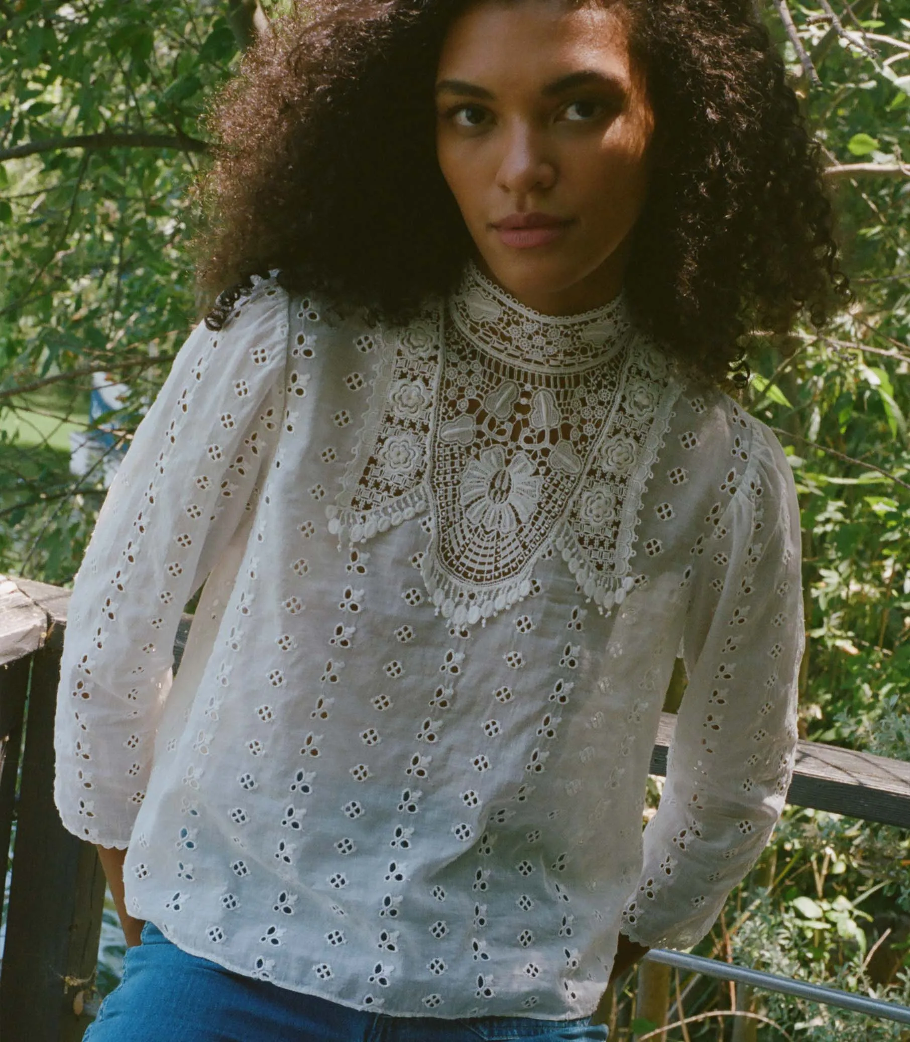 HMD -- ESSIE TOP -- SALT sold by Doen product image thumbnail 2