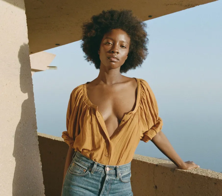 HMD -- JEANNE TOP -- FOXTAIL sold by Doen