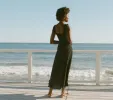 HMD -- ROMA DRESS -- BLACK sold by Doen
