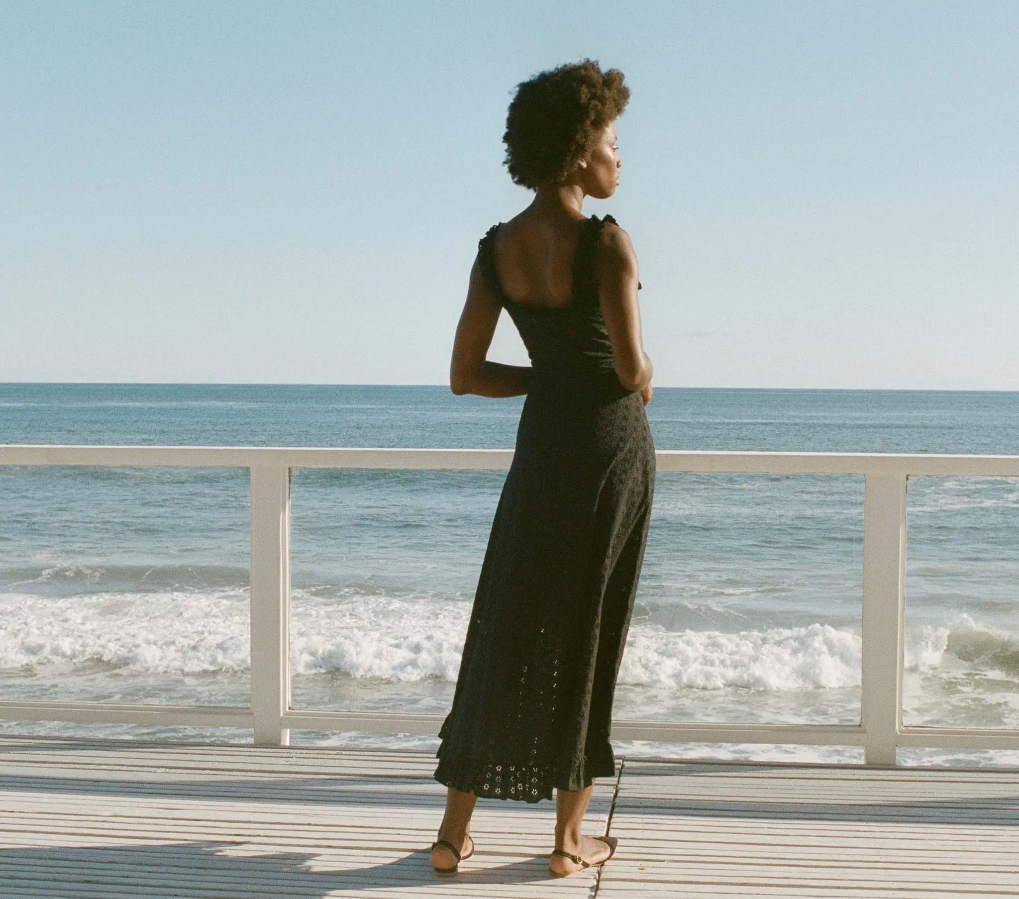 HMD -- ROMA DRESS -- BLACK sold by Doen product image thumbnail 2