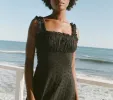 HMD -- ROMA DRESS -- BLACK sold by Doen