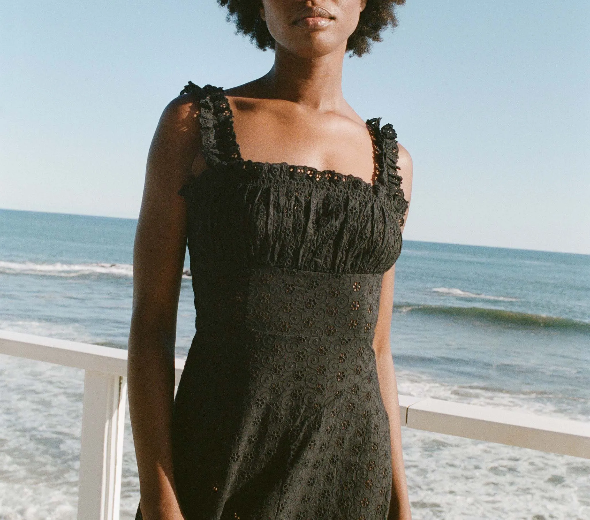 HMD -- ROMA DRESS -- BLACK sold by Doen product image thumbnail 3