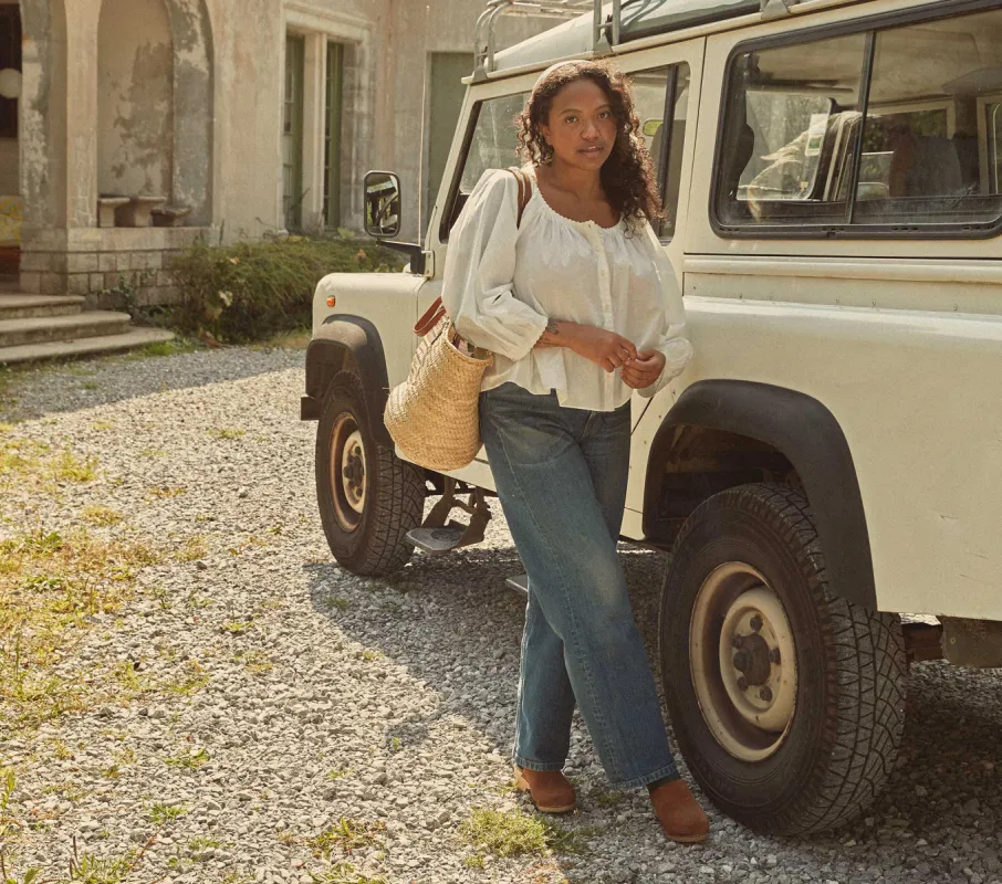 HMD -- JACQUI TOP -- SALT sold by Doen