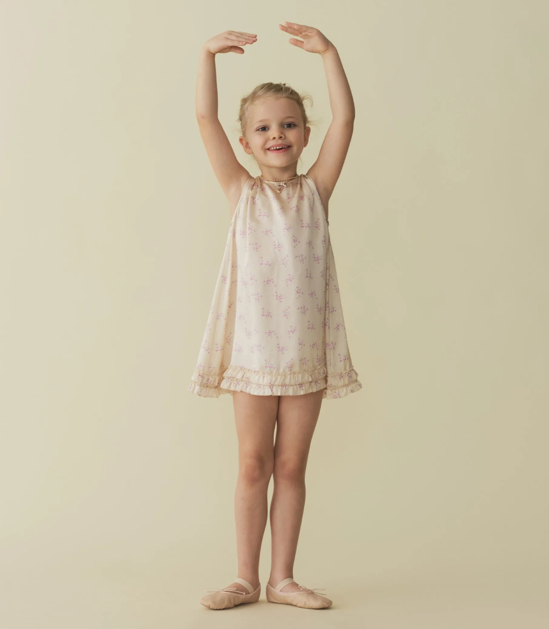 KENZIE DRESS -- ROSE HILLSIDE HEATHER sold by Doen