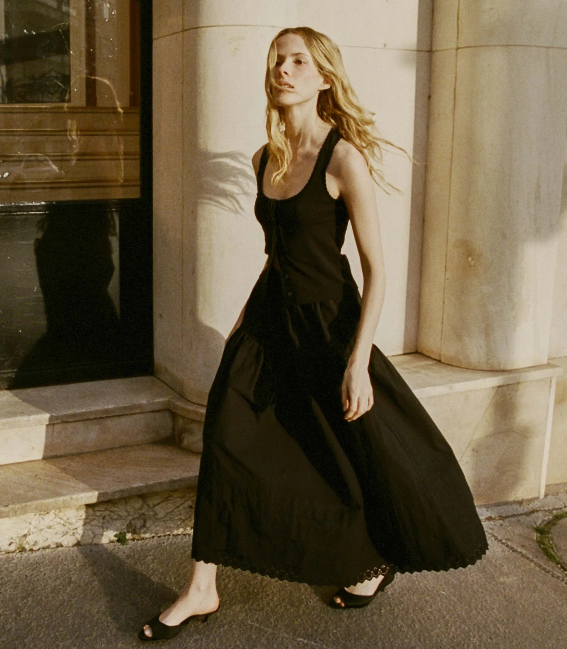 SEBASTIANE SKIRT -- BLACK sold by Doen product image thumbnail 5