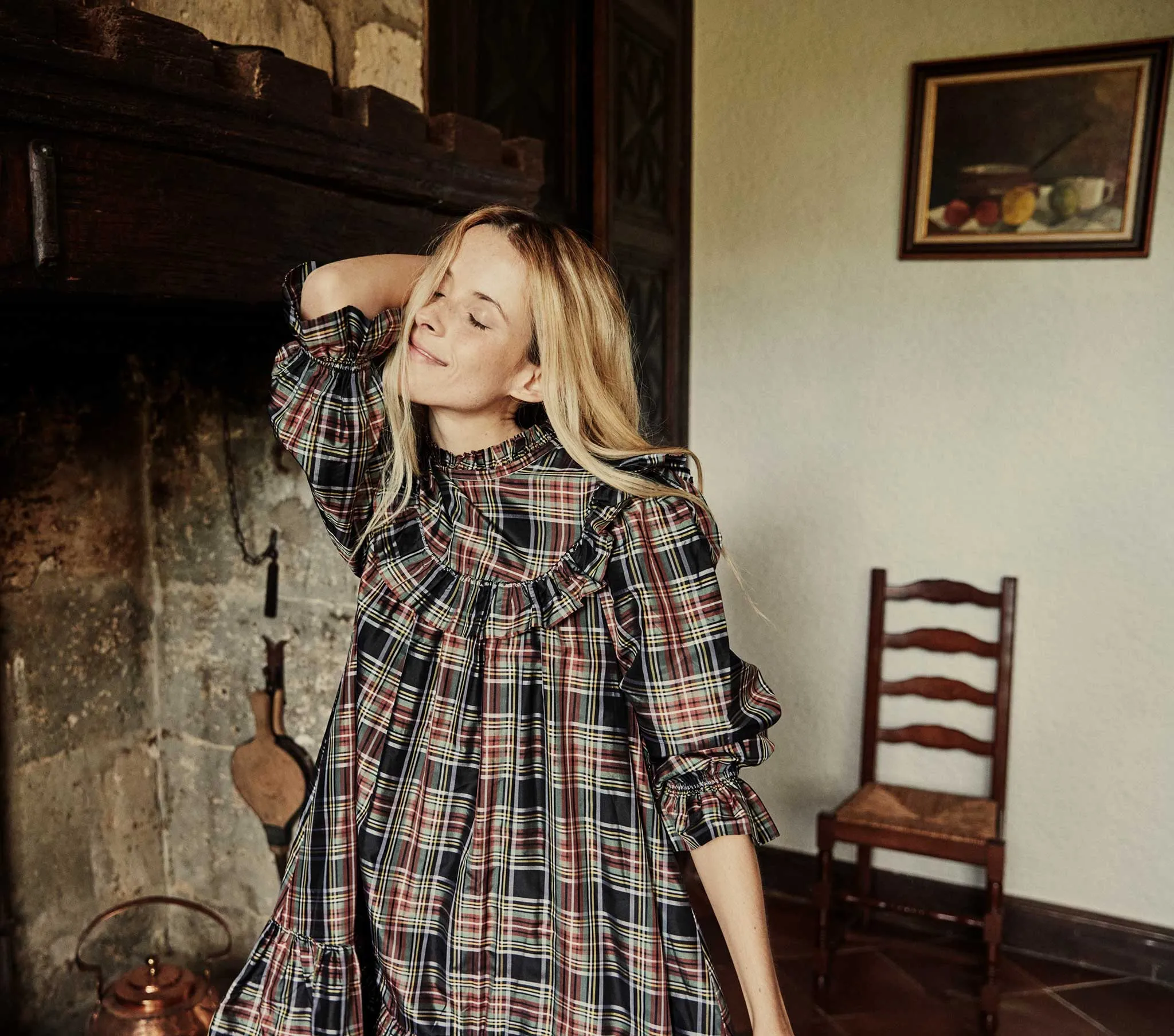 HMD -- BROMLEY DRESS -- ALCOTT PLAID sold by Doen product image thumbnail 4