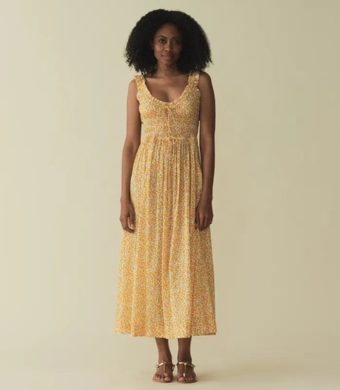 EMMARETTA DRESS -- CLEMENTINE DAISY FIELDS sold by Doen