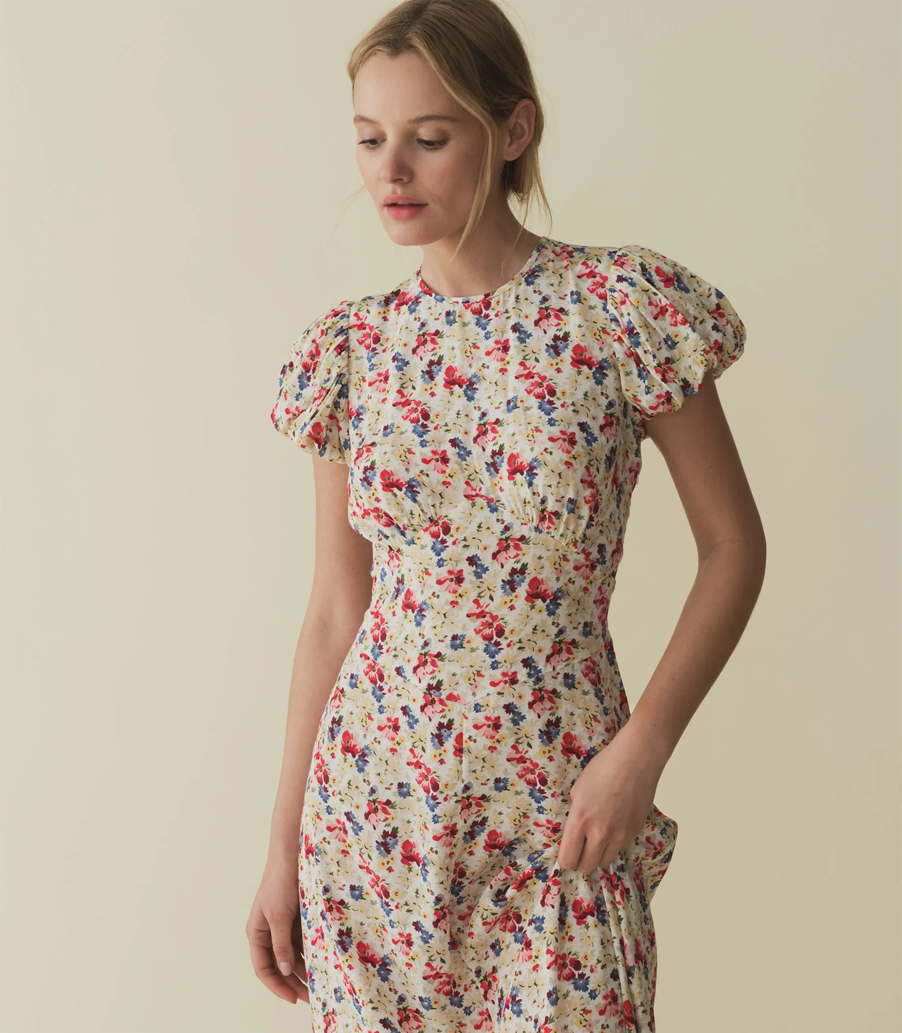 RHODIA DRESS -- WILDFLOWER THICKET sold by Doen