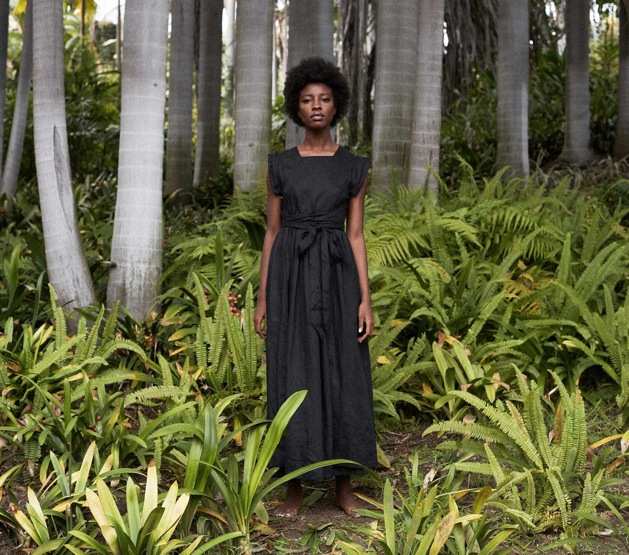 HMD -- PACIFICA DRESS -- BLACK sold by Doen product image thumbnail 4