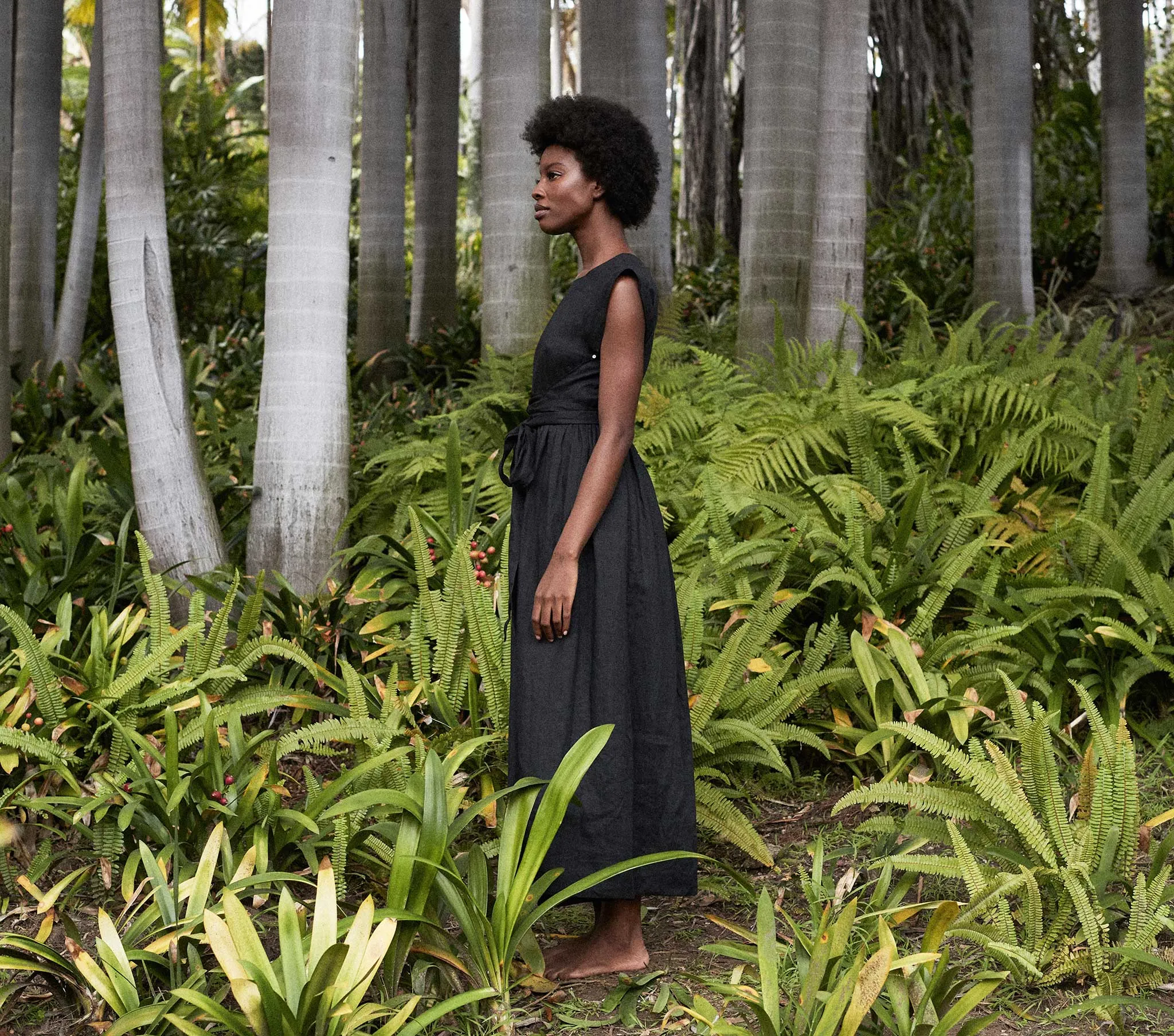 HMD -- PACIFICA DRESS -- BLACK sold by Doen product image thumbnail 5