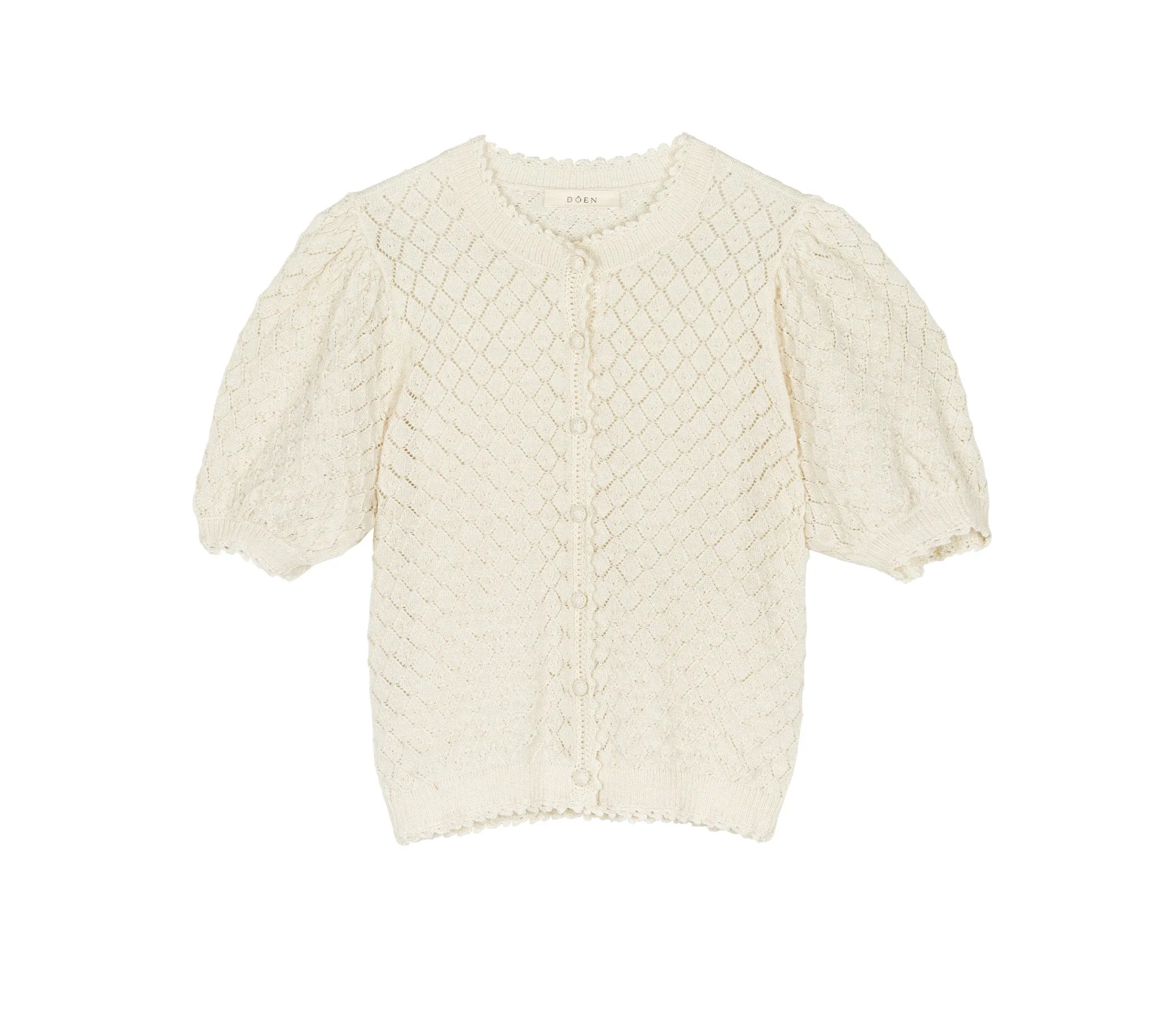 HMD -- DINAH CARDIGAN -- MOONSTONE sold by Doen product image thumbnail 3