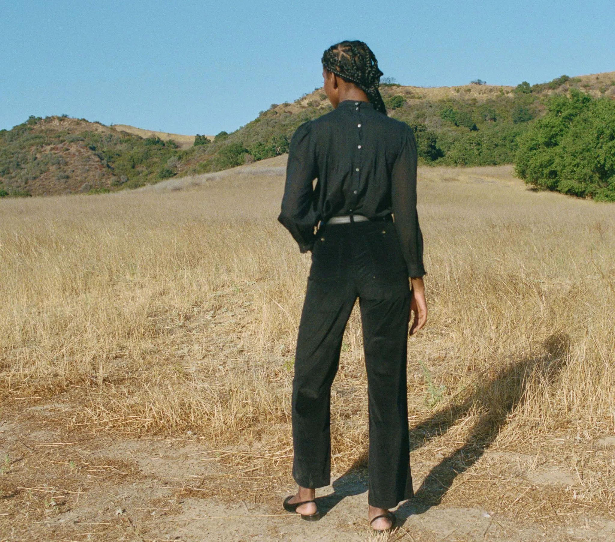 HMD -- MARLEY PANT -- BLACK sold by Doen product image thumbnail 4