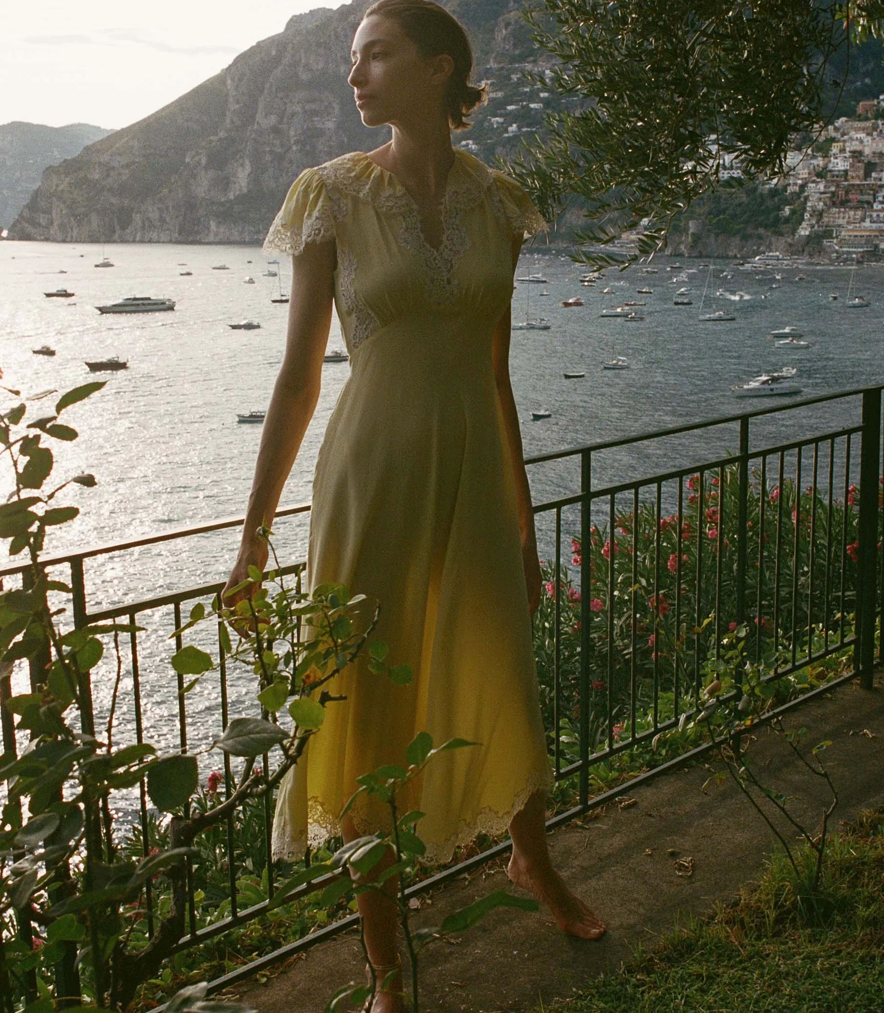 GRACE DRESS -- YELLOW ROSE sold by Doen product image thumbnail 2