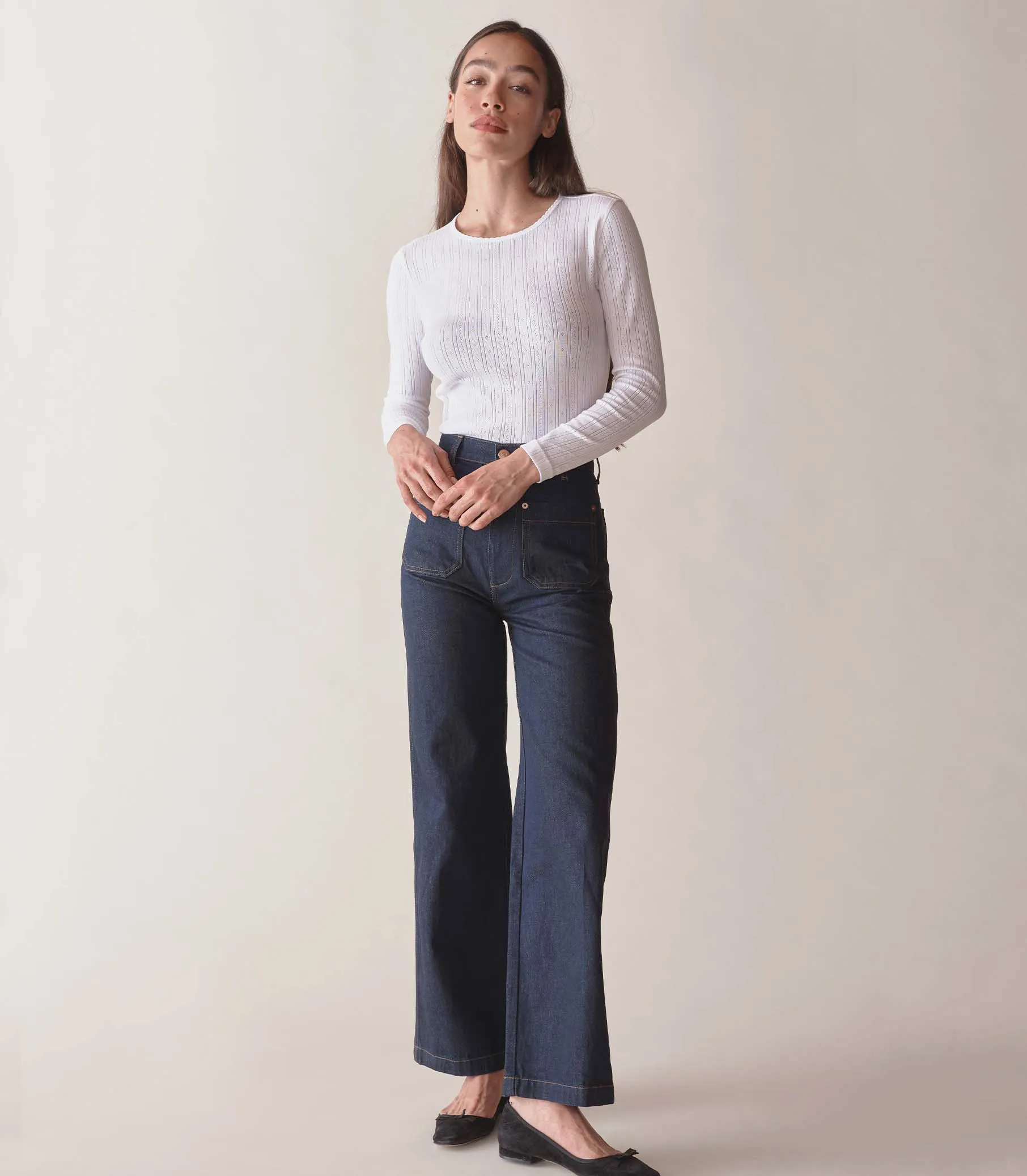 ANNIE TEE -- SALT sold by Doen product image thumbnail 2