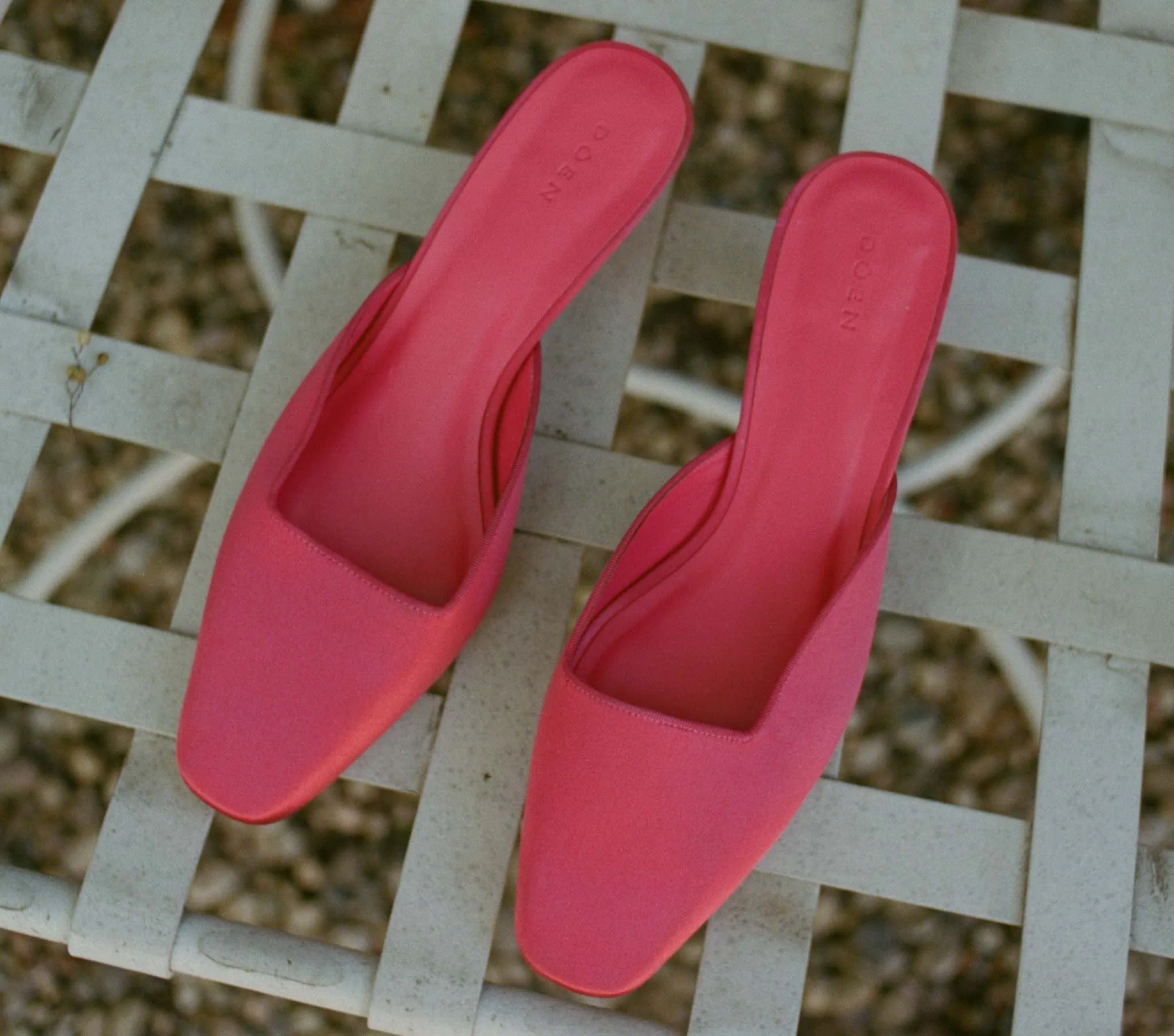 ASHER MULE -- BOUGAINVILLEA SATIN sold by Doen product image thumbnail 3