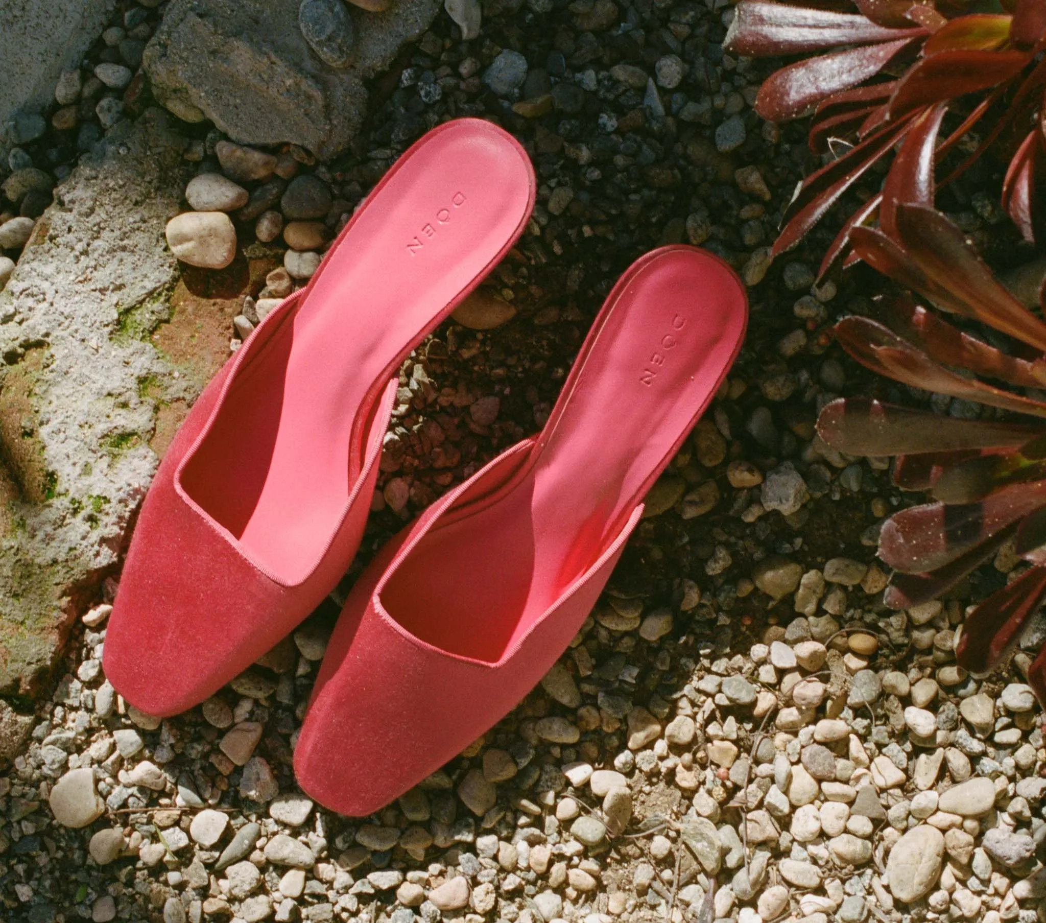 ASHER MULE -- BOUGAINVILLEA SATIN sold by Doen product image thumbnail 5