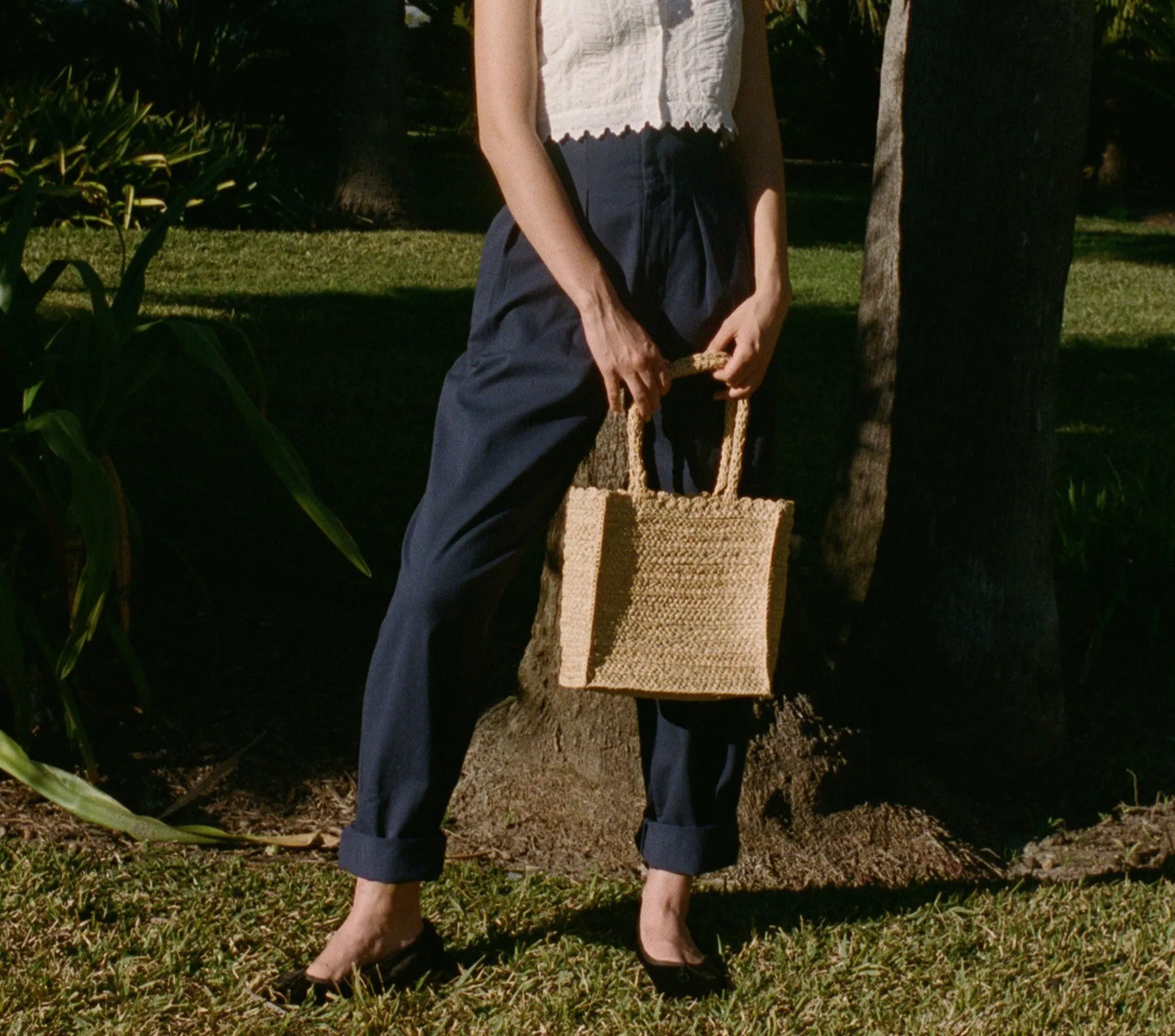 LOUVRE PANT -- ADRIATIC sold by Doen product image thumbnail 4