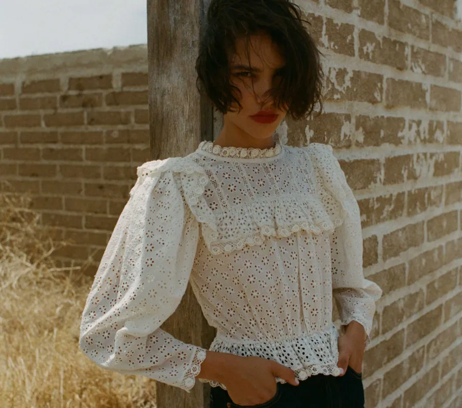 HMD -- FLORYN TOP -- MAGNOLIA sold by Doen