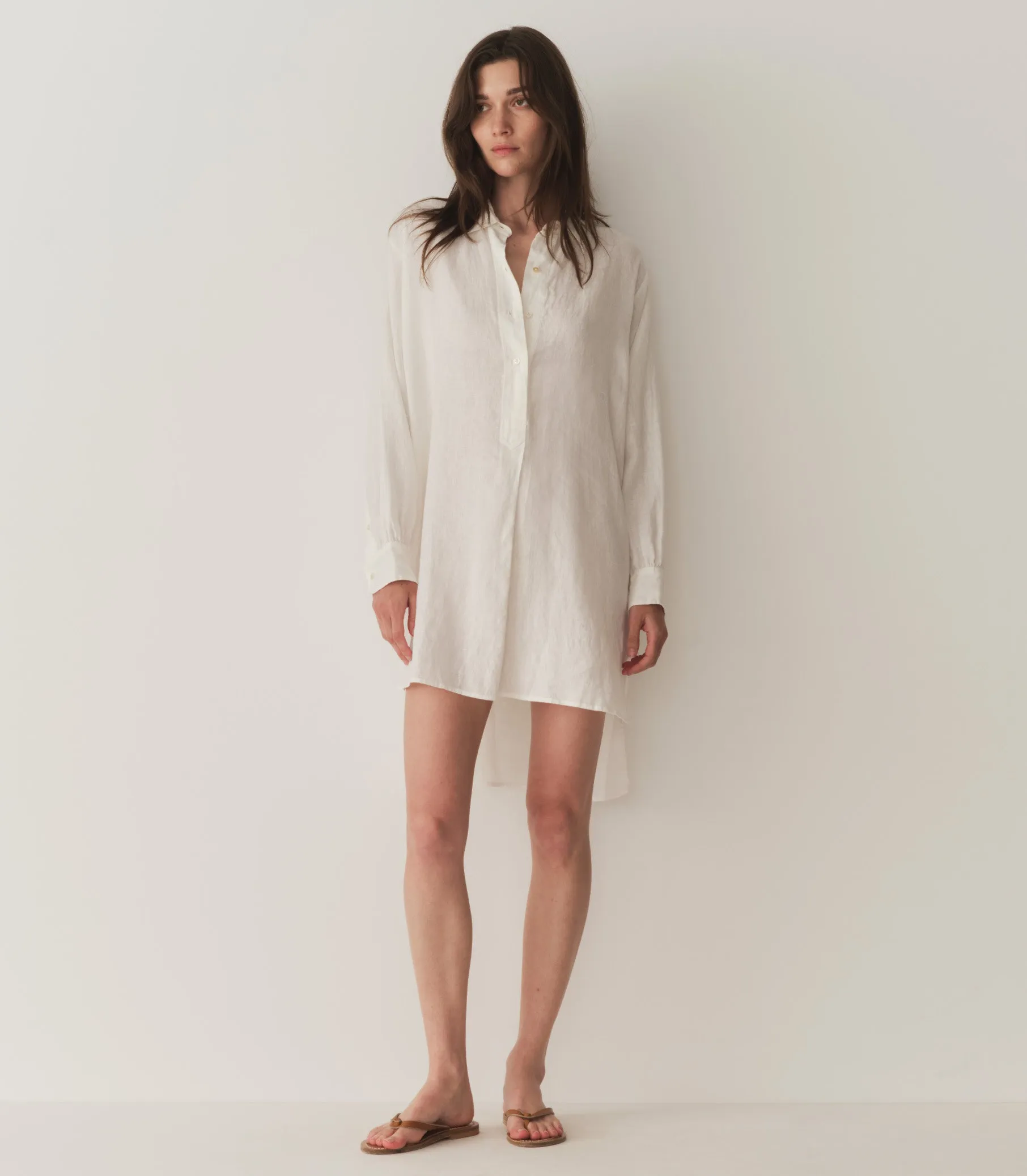 JORA LINEN DRESS -- SALT sold by Doen product image thumbnail 2