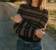 HMD -- BRYNN SWEATER -- BURGUNDY MONTE ROSA sold by Doen