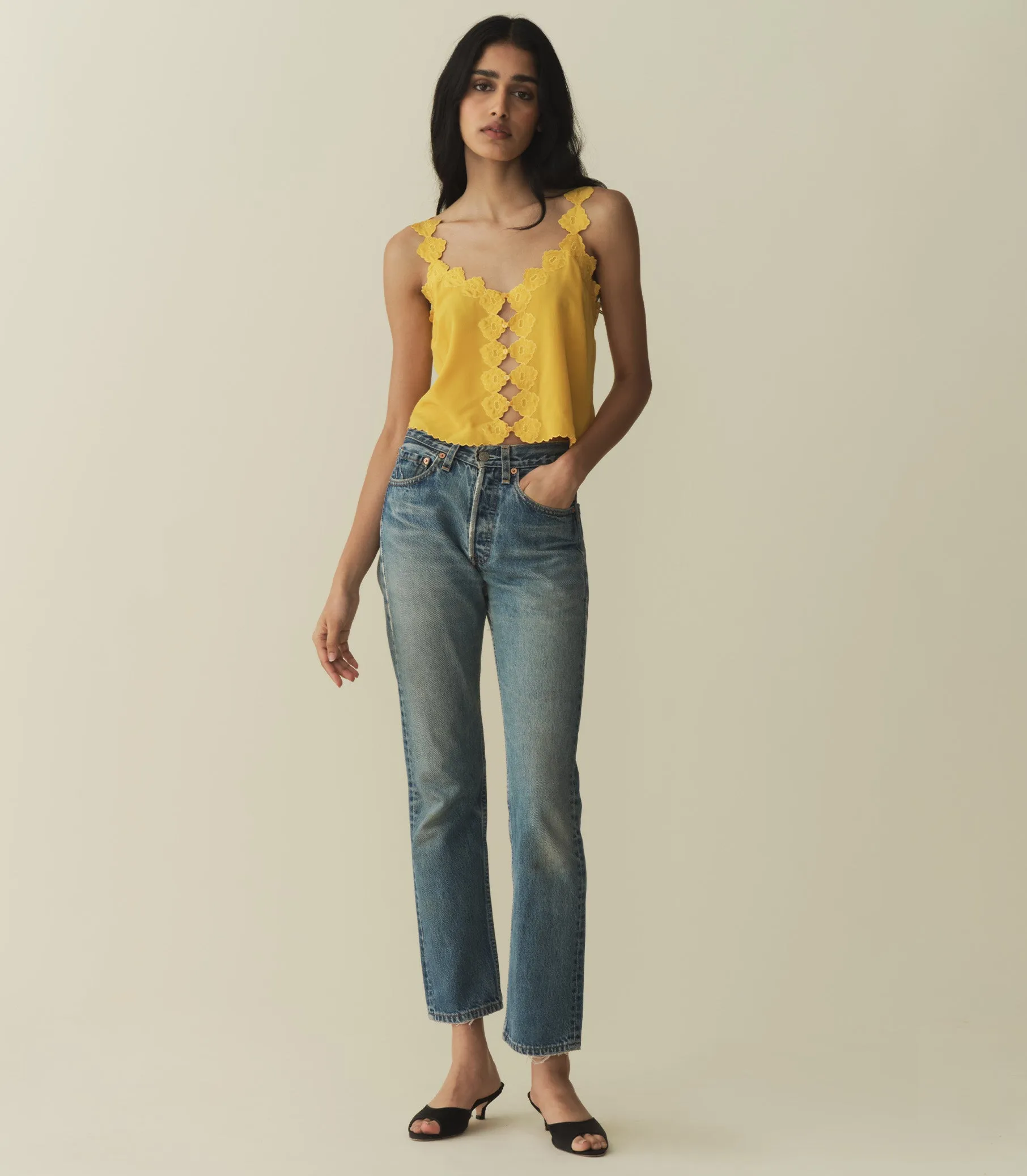 FLORES TOP -- GOLDENROD sold by Doen product image thumbnail 2
