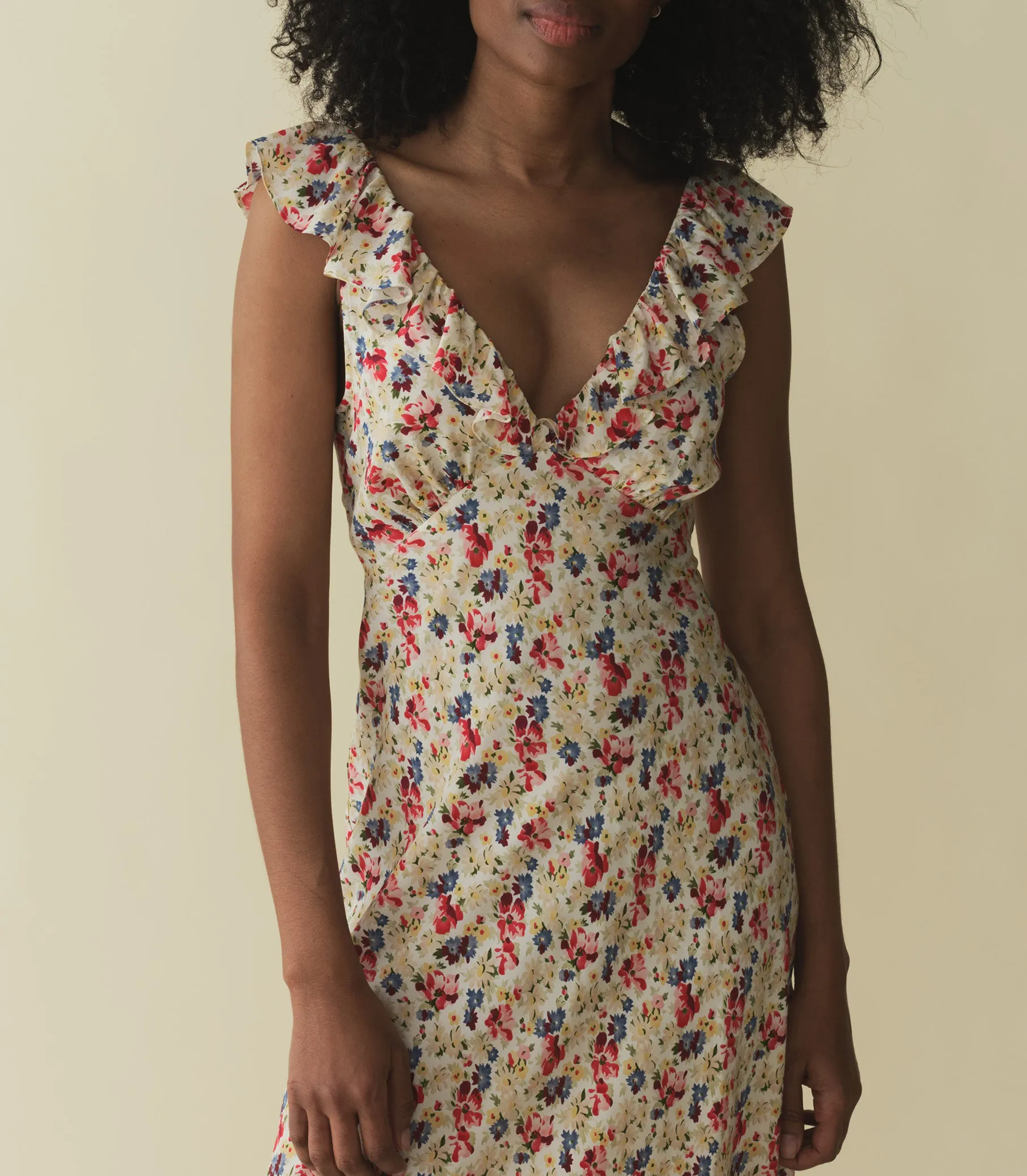 ARLEEN DRESS -- WILDFLOWER THICKET sold by Doen