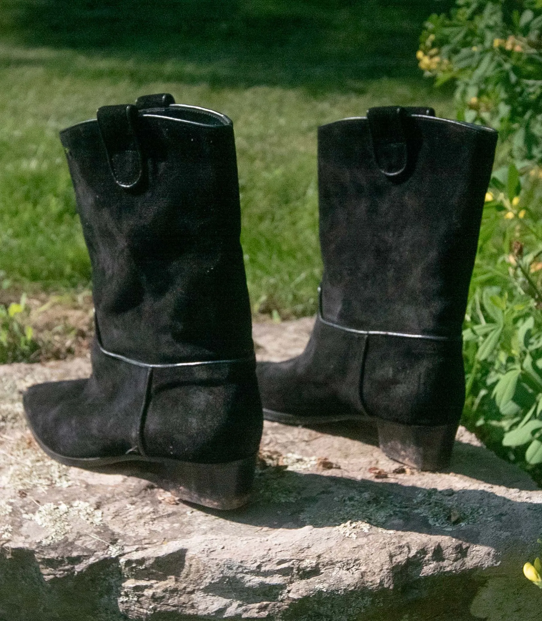 DEMI RIVIERA BOOT -- BLACK SUEDE sold by Doen product image thumbnail 4